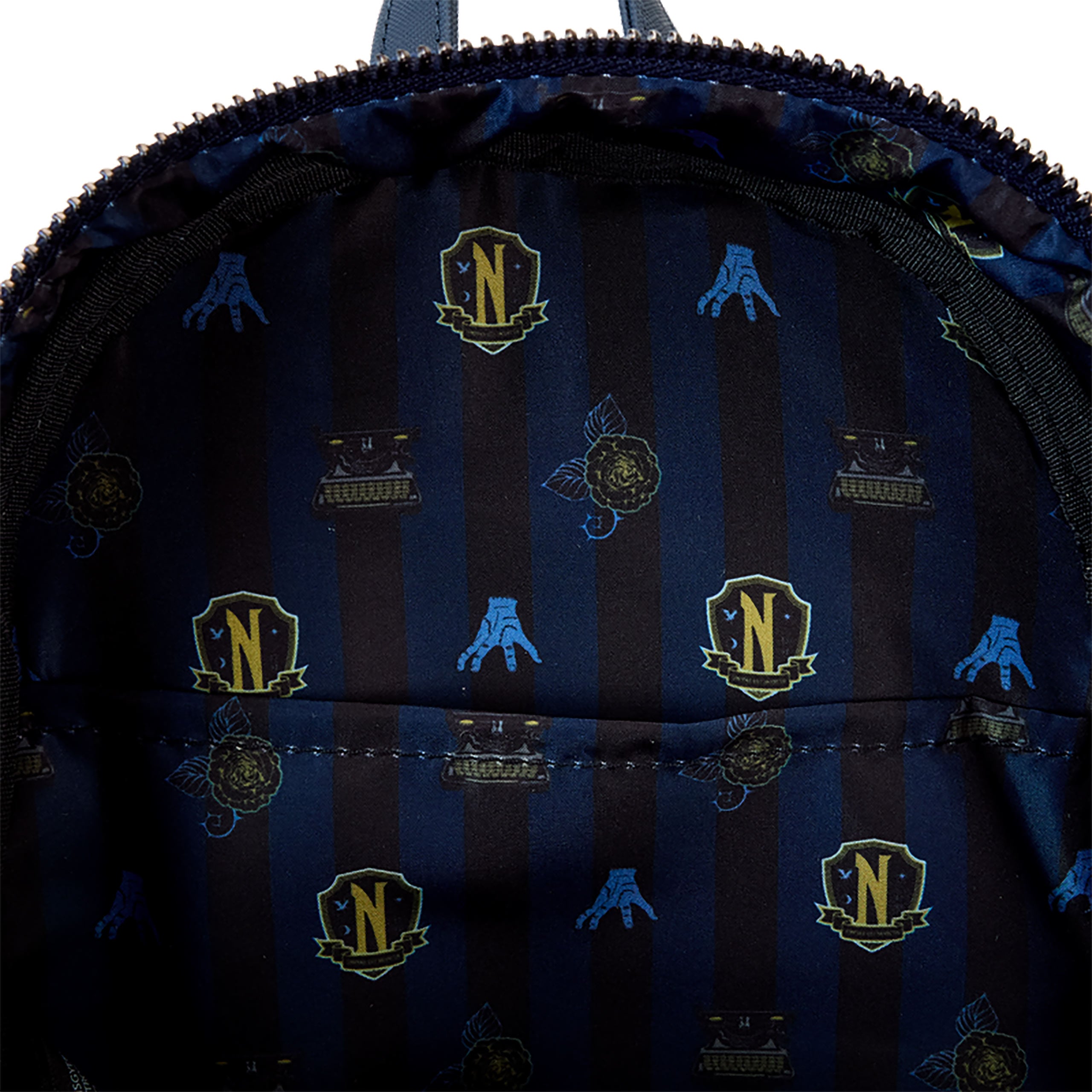 Productafbeelding Wednesday - Nevermore Academy Glow in the Dark Mini Rugzak