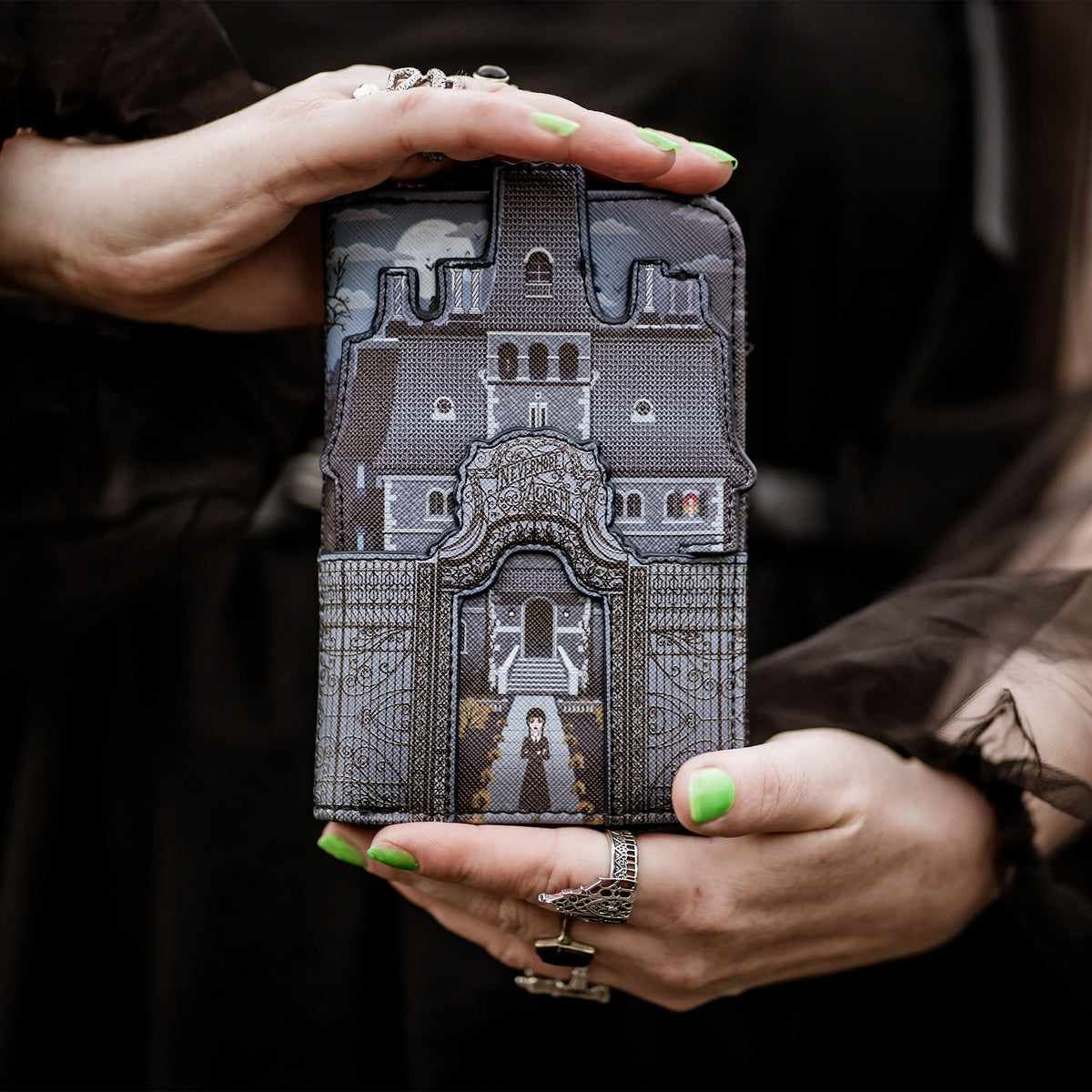 Productafbeelding Wednesday - Nevermore Academy Portemonnee