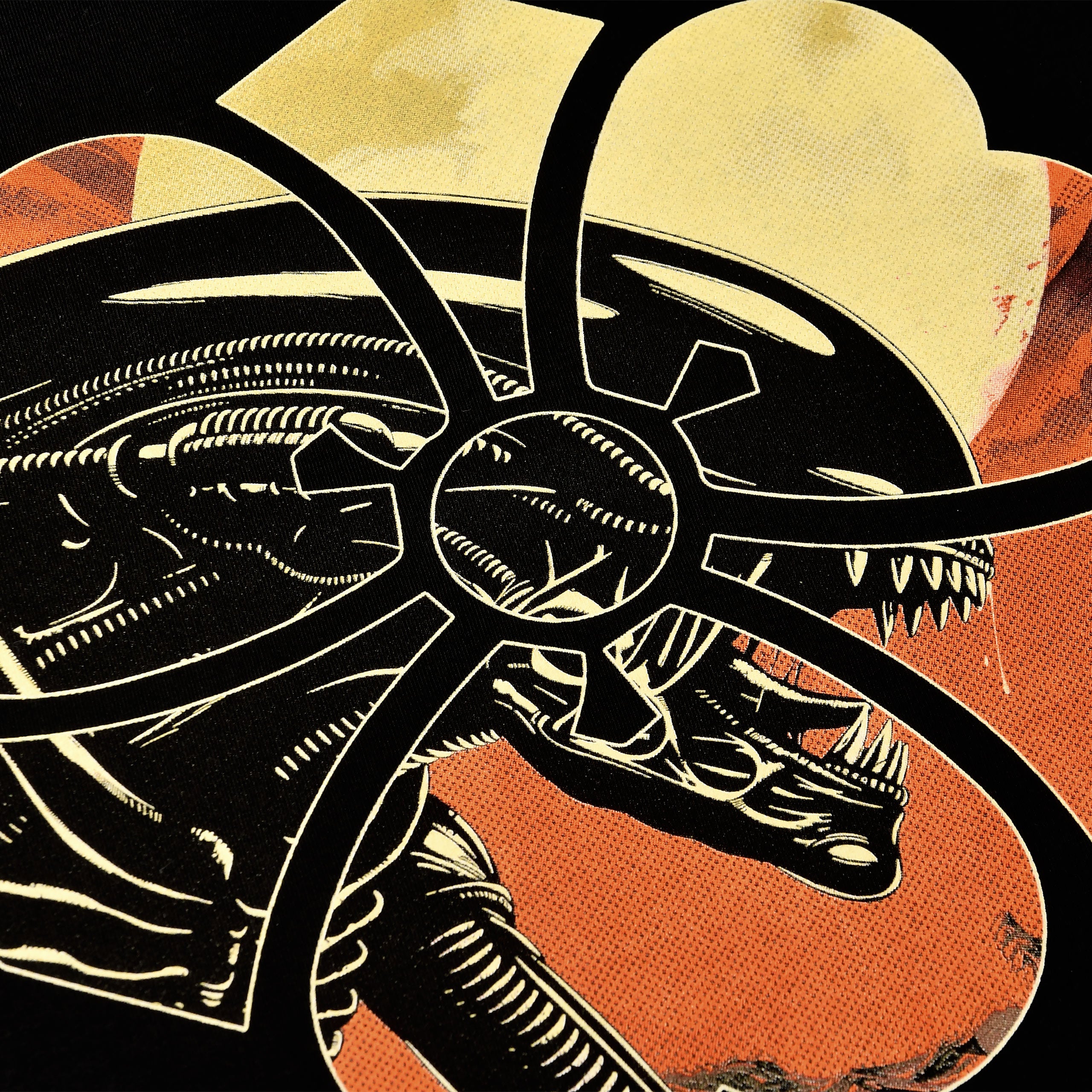 Productafbeelding Space Hunter T-Shirt voor Alien Fans zwart