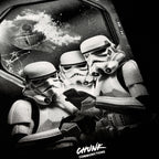 Productafbeelding No Phones! T-shirt voor Star Wars Fans zwart