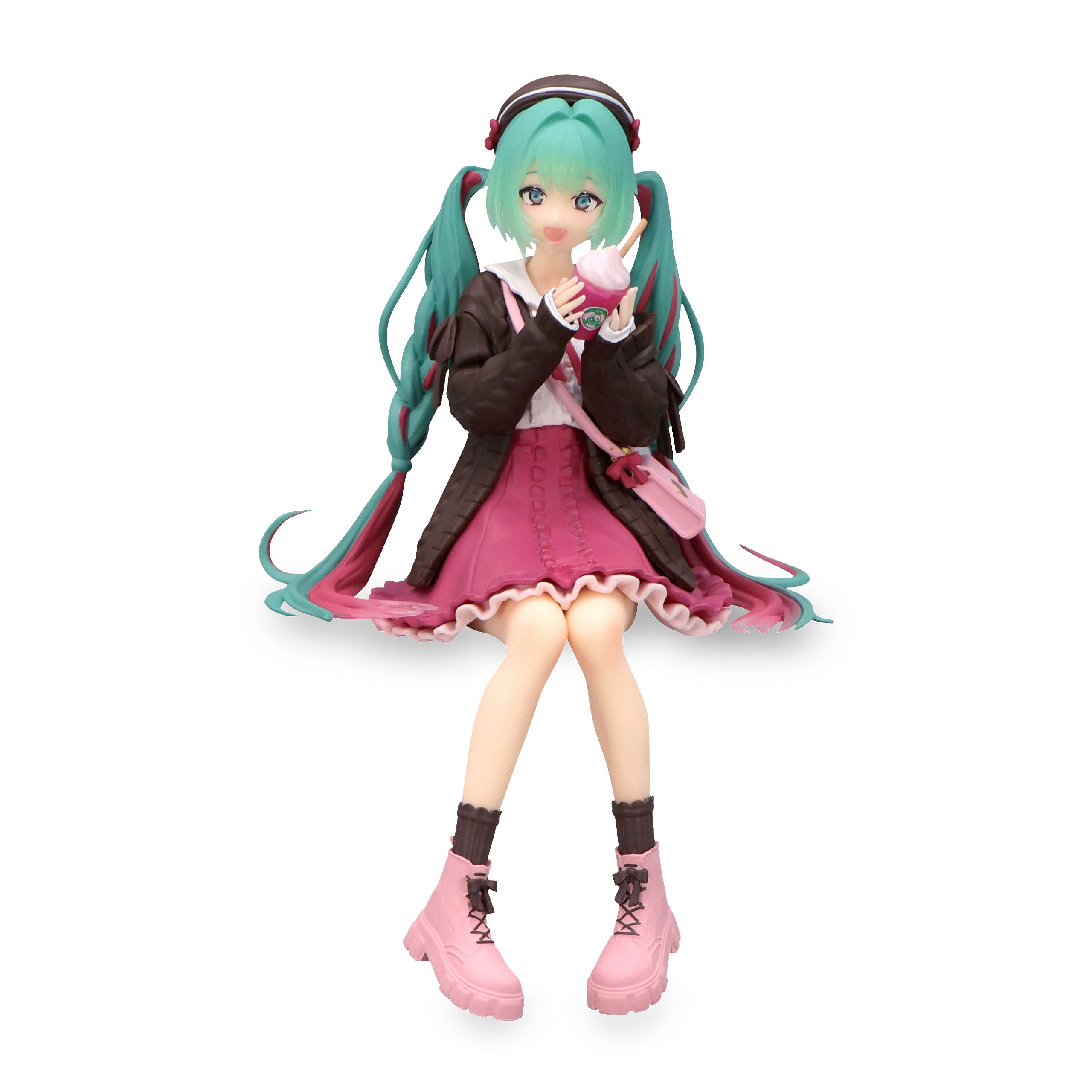Productafbeelding Hatsune Miku - Autumn Date Pink Noodle Stopper Figuur