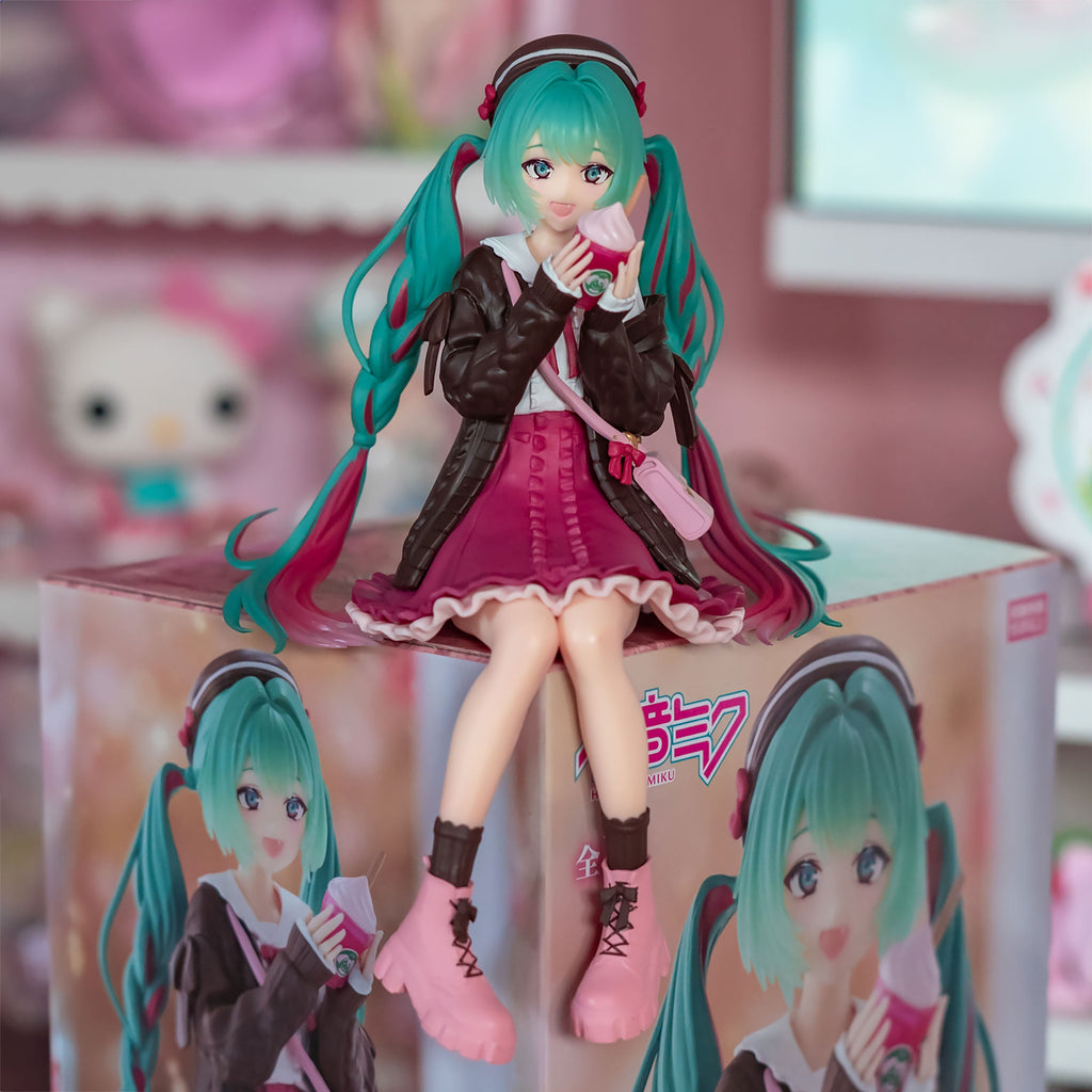 Productafbeelding Hatsune Miku - Autumn Date Pink Noodle Stopper Figuur