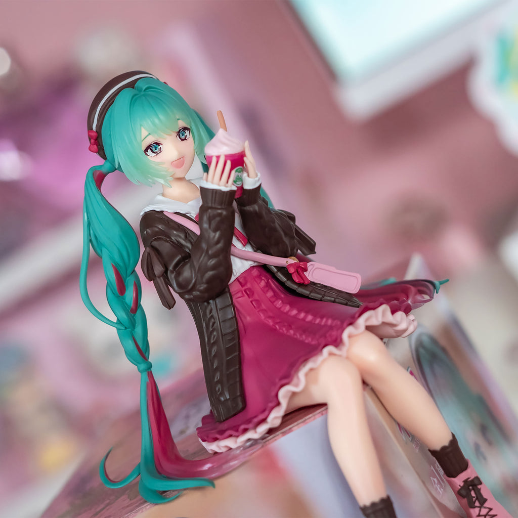 Productafbeelding Hatsune Miku - Autumn Date Pink Noodle Stopper Figuur