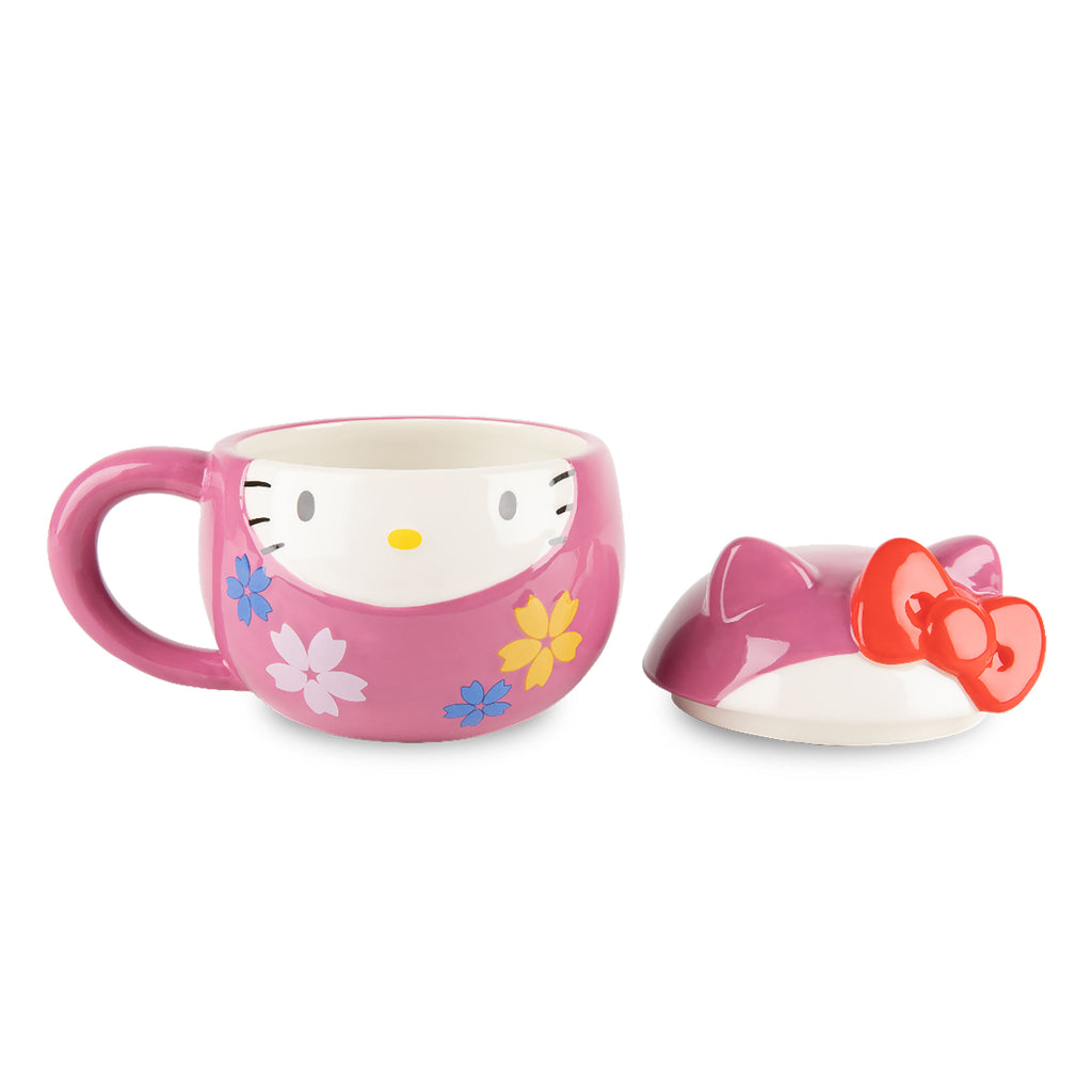 Productafbeelding Hello Kitty - Daruma 3D Mok met Deksel