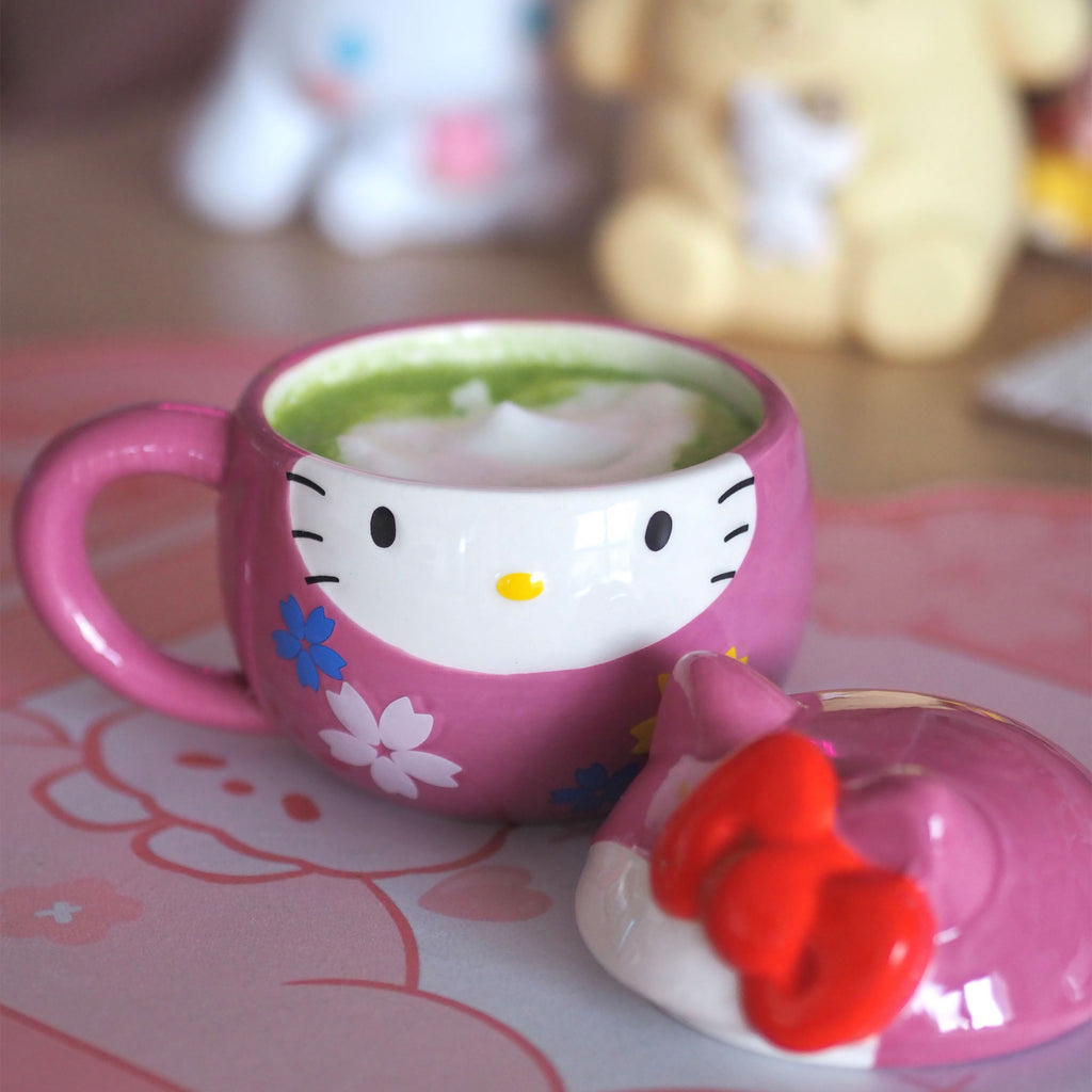 Productafbeelding Hello Kitty - Daruma 3D Mok met Deksel