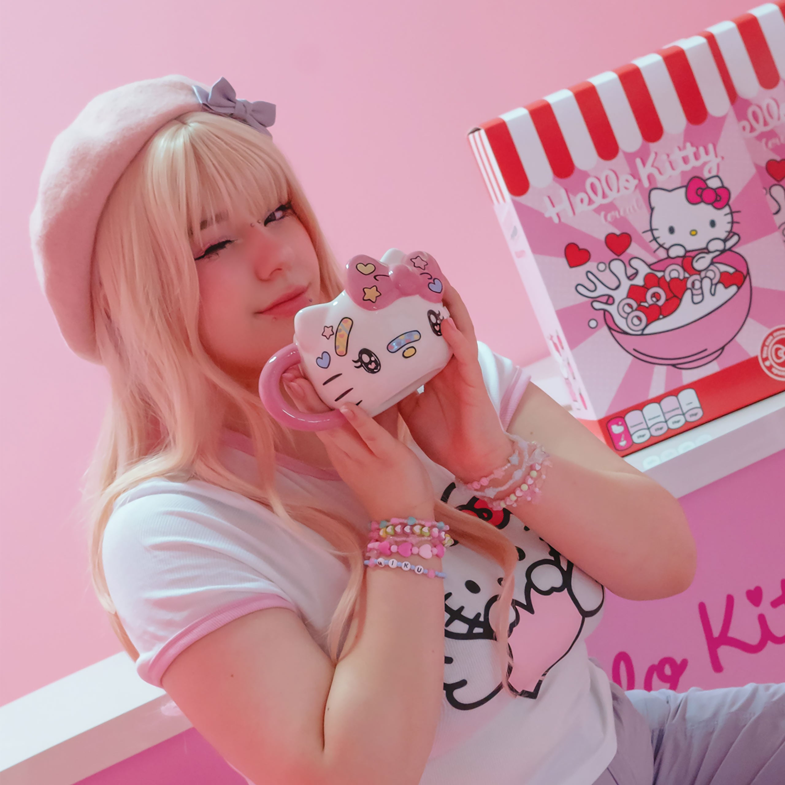 Productafbeelding Hello Kitty - Kawaii 3D Beker