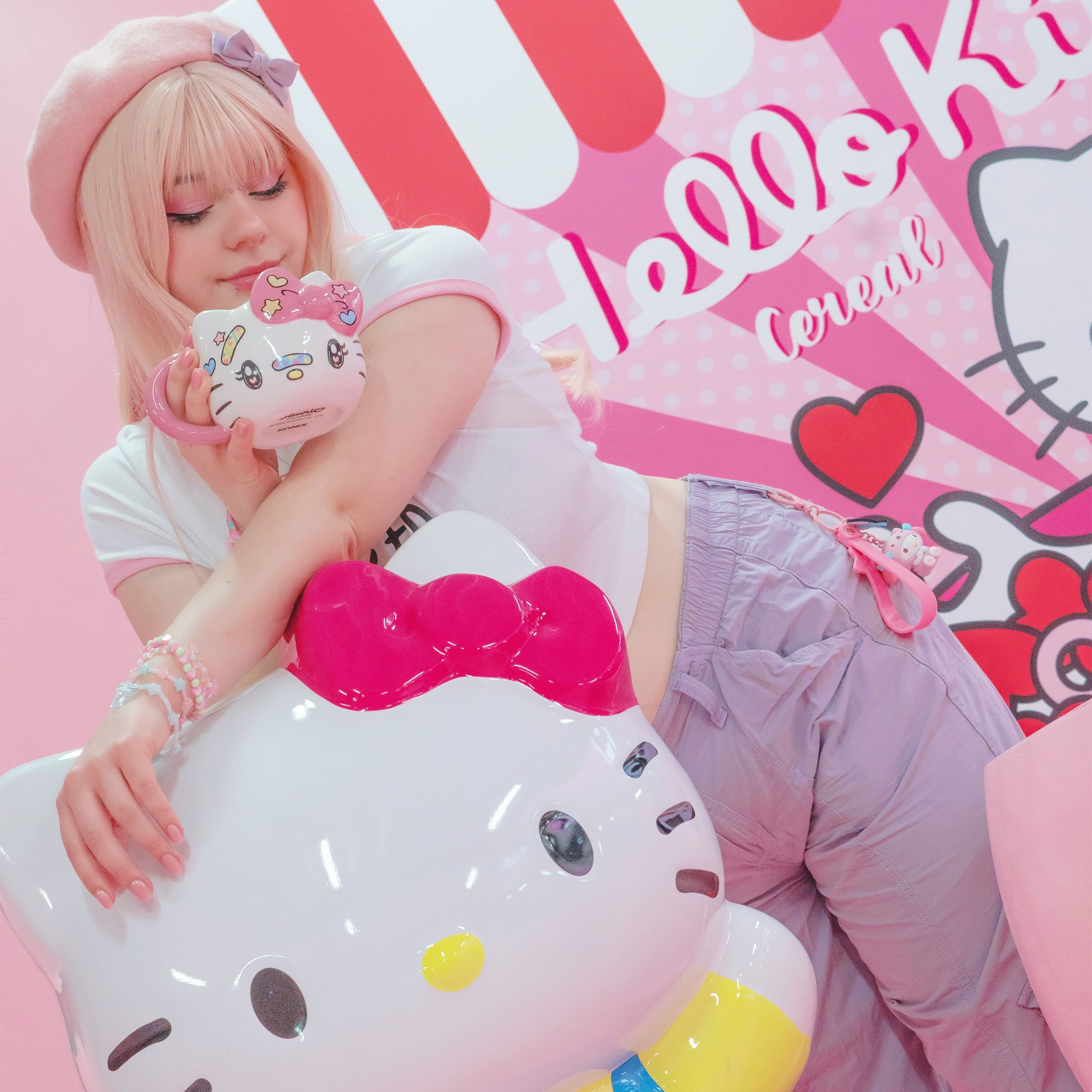 Productafbeelding Hello Kitty - Kawaii 3D Beker