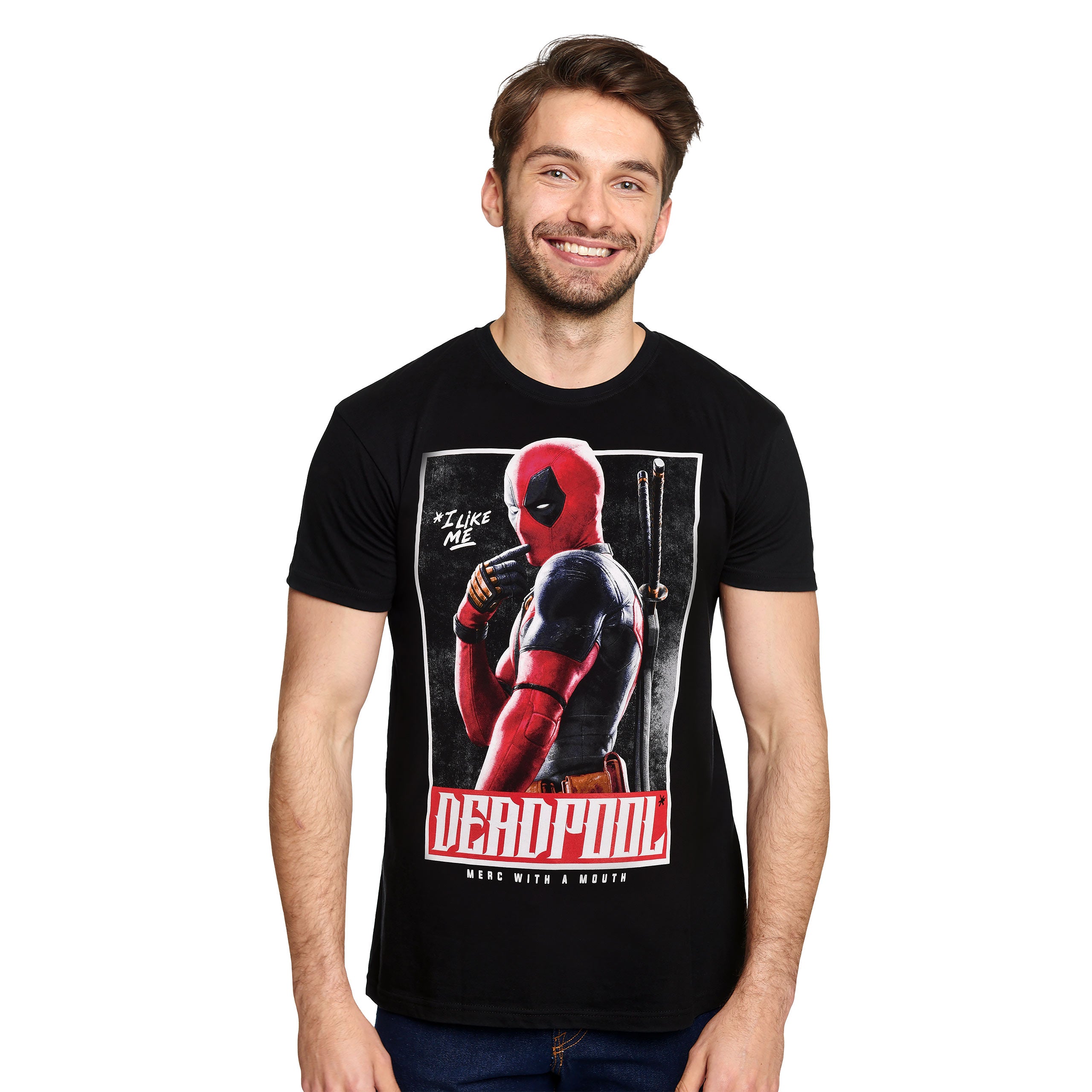 Productafbeelding Deadpool 3 - Ik hou van mij T-shirt zwart