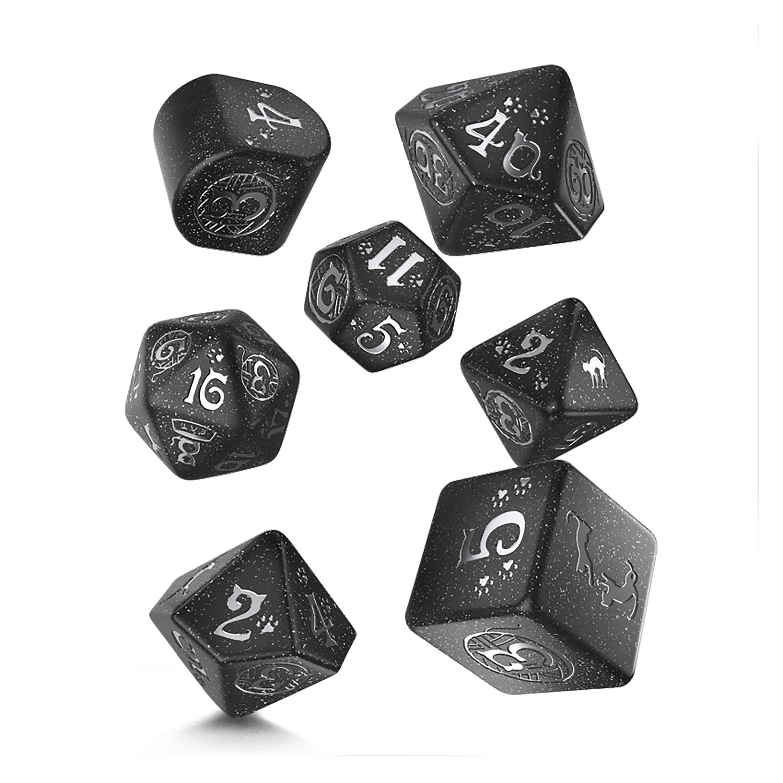 Productafbeelding Cats Waffle Modern RPG Dobbelsteen Set 7dlg