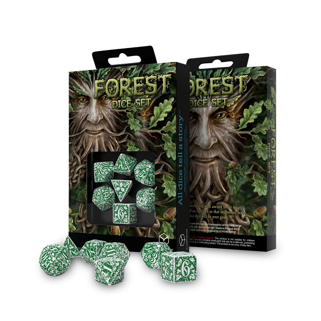 Productafbeelding Forest Tundra RPG Dobbelstenen Set 7pc