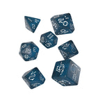 Productafbeelding Schitterende Lama Dobbelset 7-delig blauw-wit
