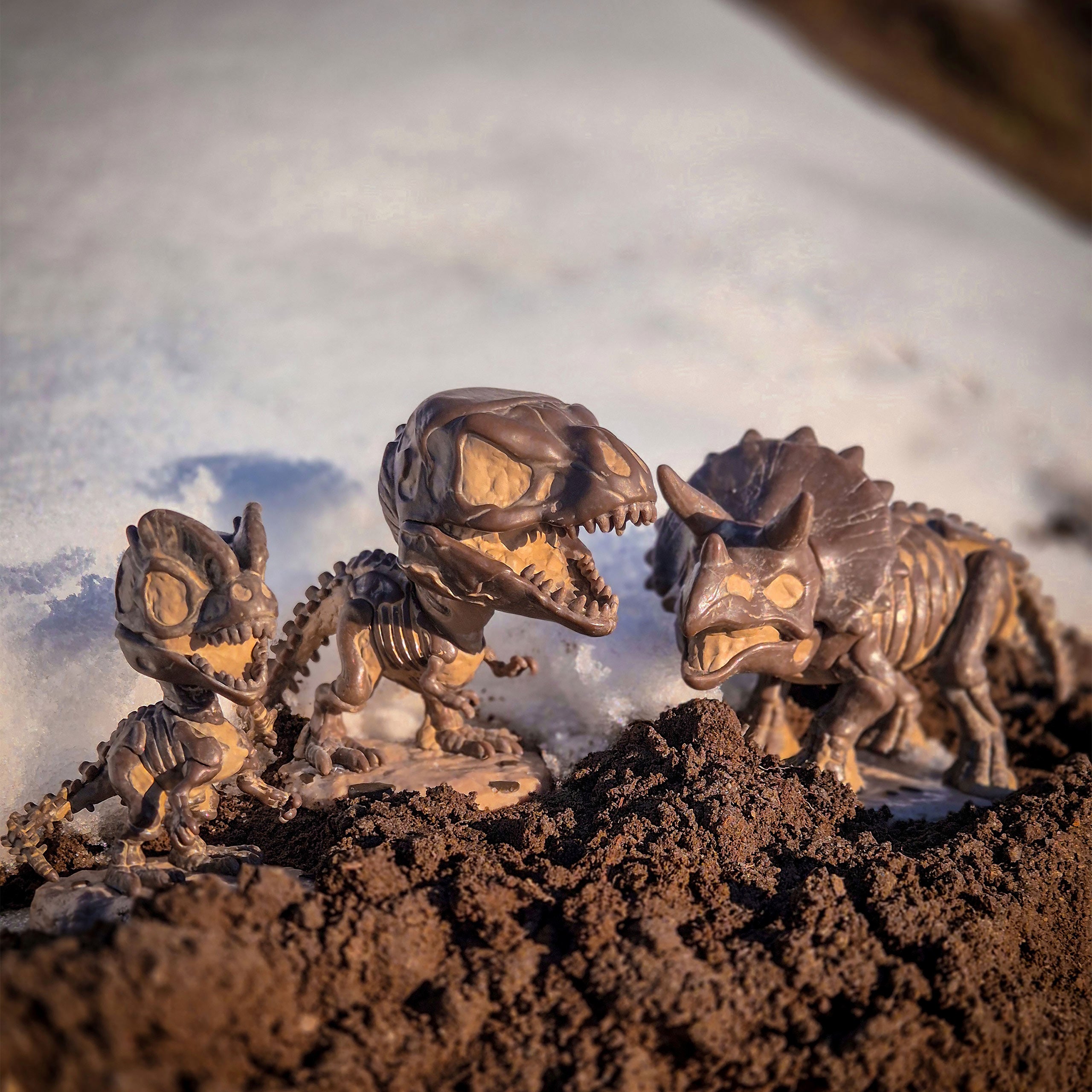 Productafbeelding Jurassic World - Fossiel Triceratops Funko Pop Figuur