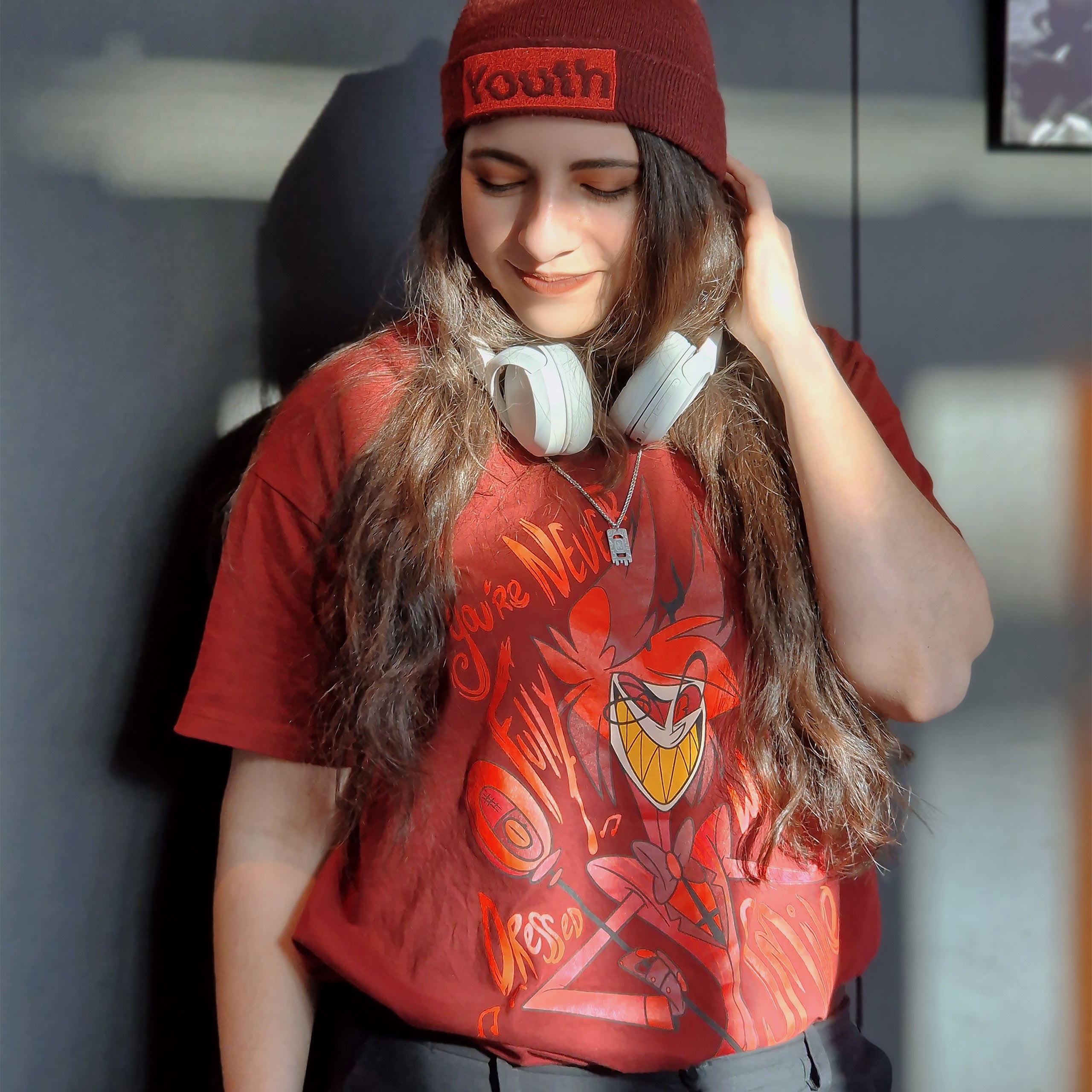 Product image Alastor T-Shirt for Hazbin Hotel Fans red