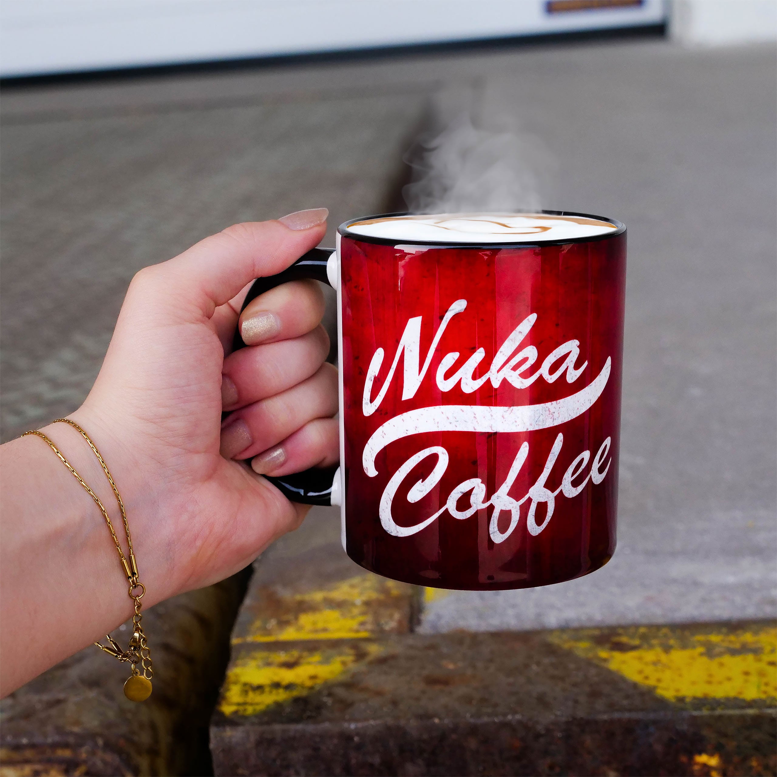Productafbeelding Nuka Koffiemok voor Fallout Fans