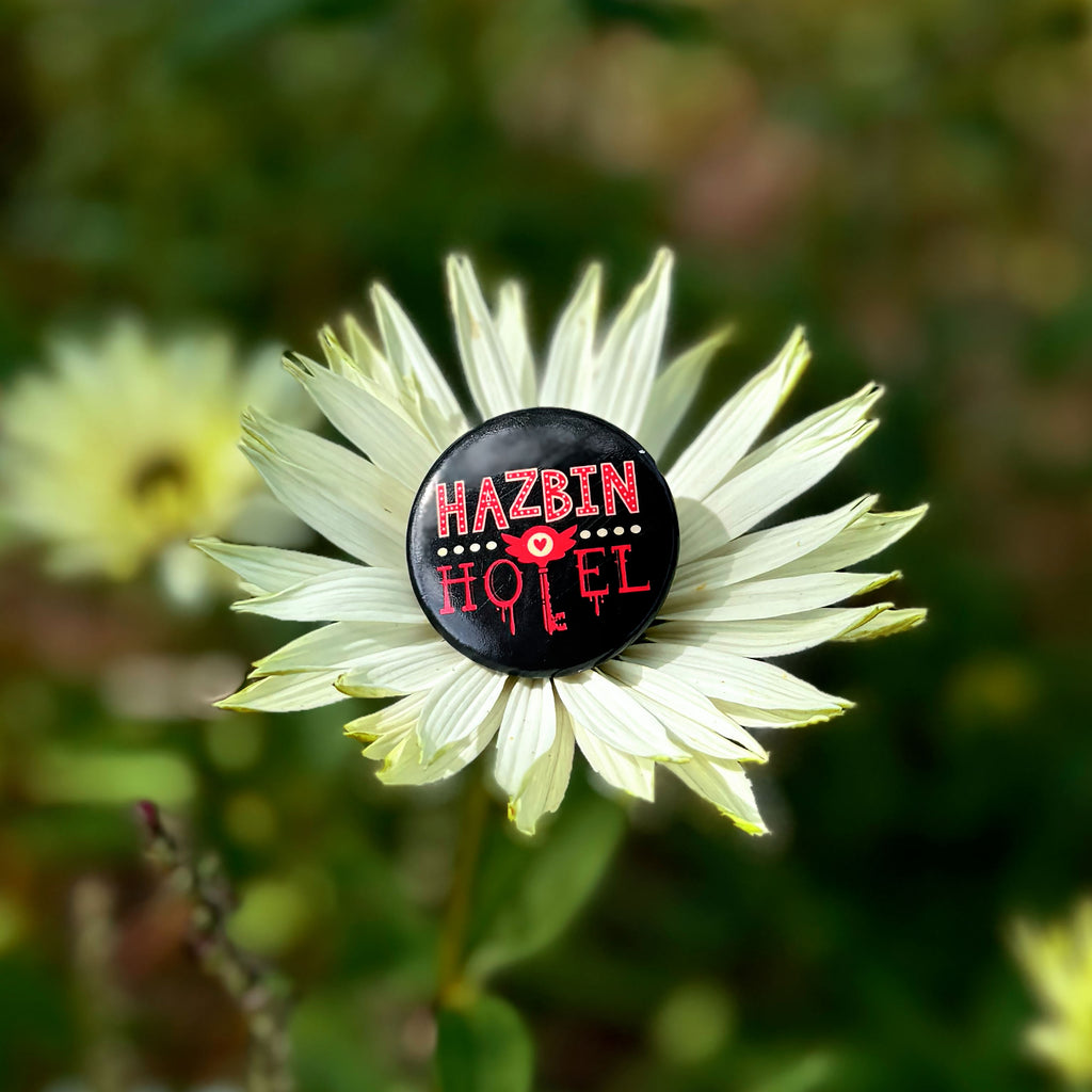 Productafbeelding Logo Button voor Hazbin Hotel Fans