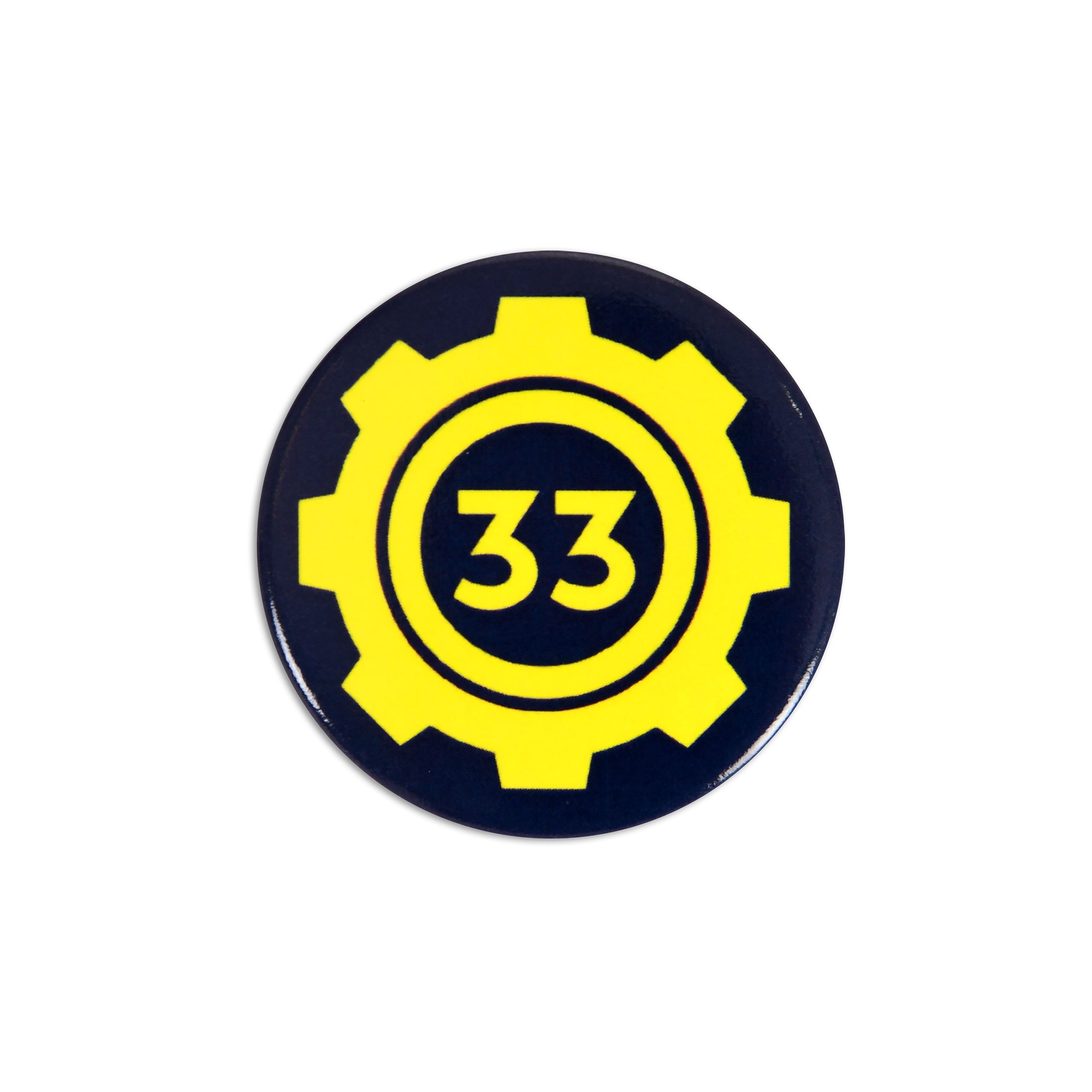 Productafbeelding Vault 33 Button voor Fallout Fans