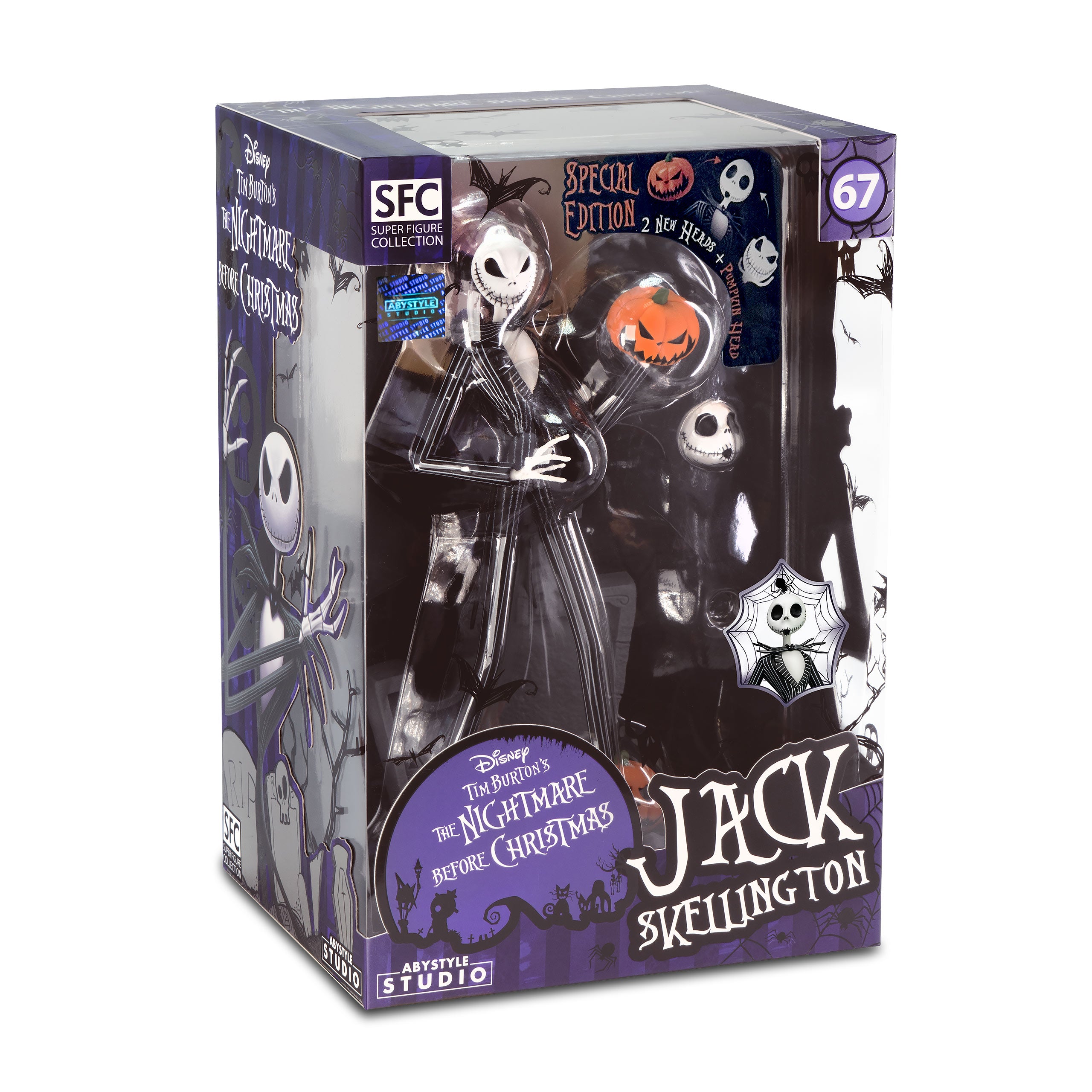 Productafbeelding Nightmare Before Christmas - Jake Scary Smiling Face Figuur Speciale Editie