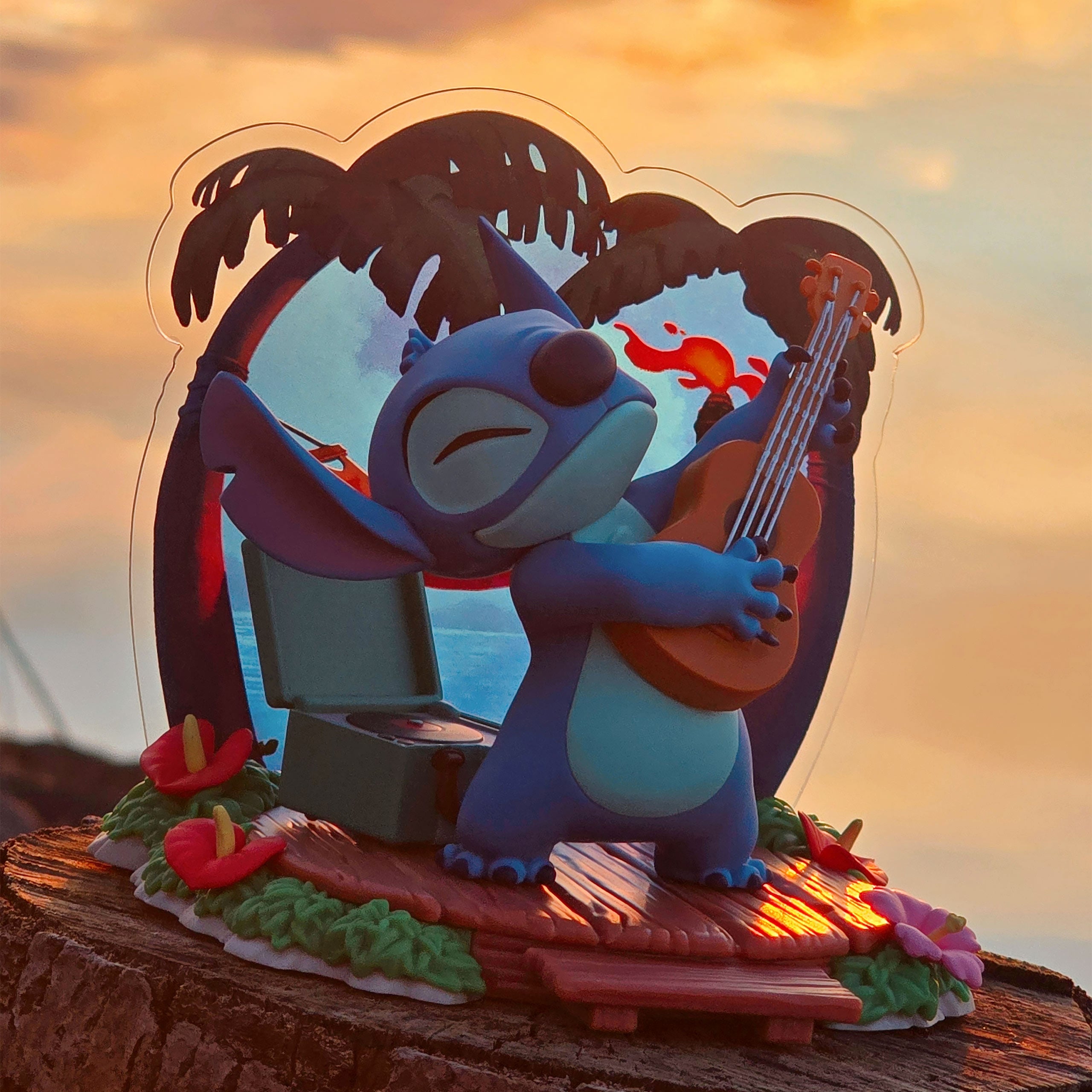Productafbeelding Stitch Gitaar Figuur - Lilo & Stitch