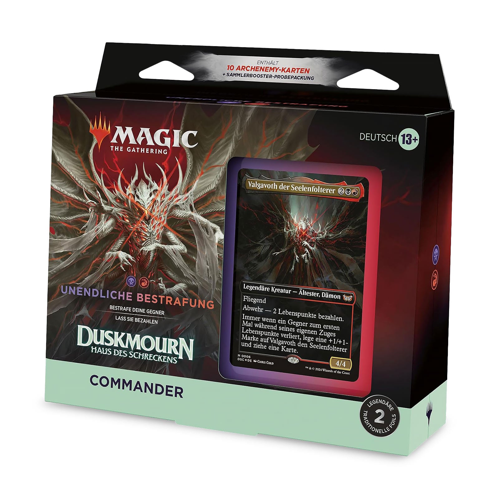 Productafbeelding Duskmourn: Huis van Horrors Commander Deck Oneindige Straf - Magic The Gathering