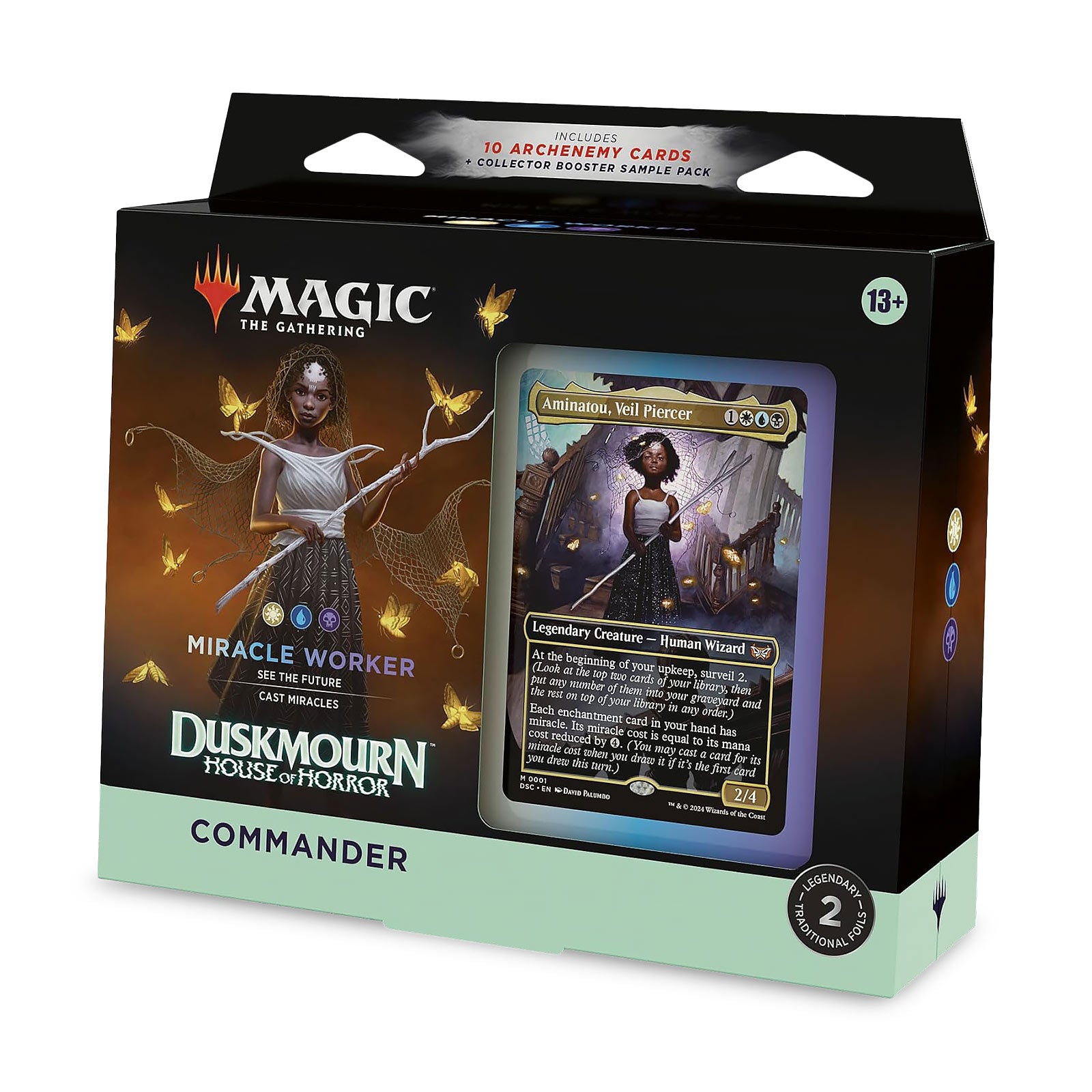 Productafbeelding Duskmourn: House of Horror Commander Deck Miracle Worker - Magic The Gathering