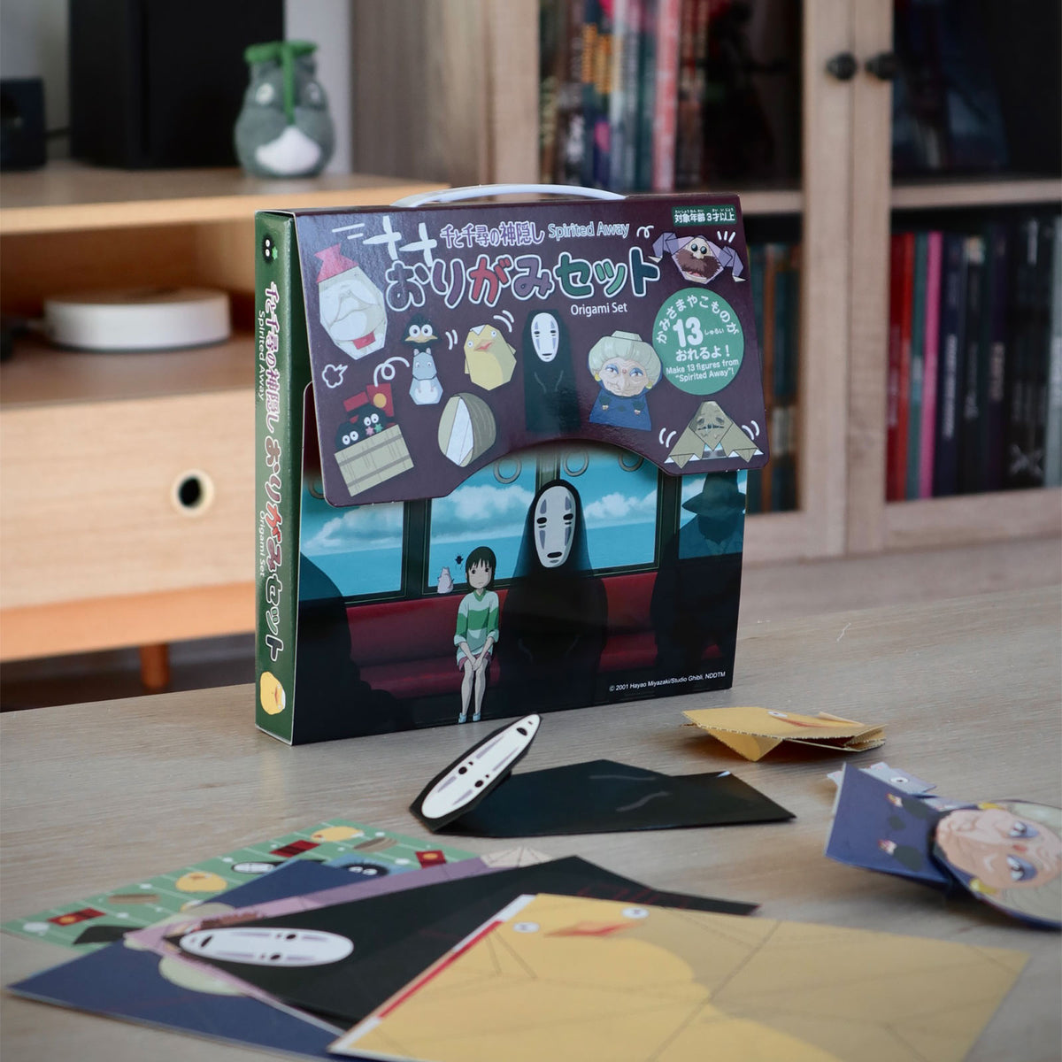Productafbeelding Spirited Away - No-Face en Chihiro Origami Set
