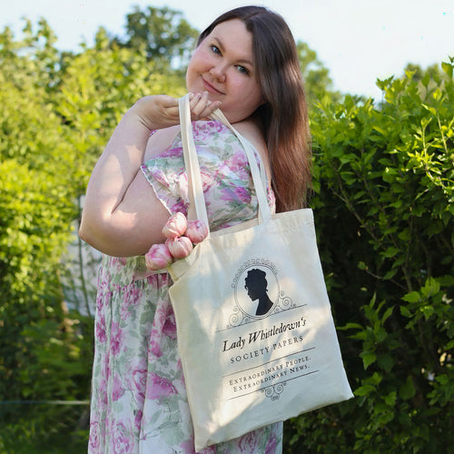 Productafbeelding Society Papers Jute Tas voor Bridgerton Fans