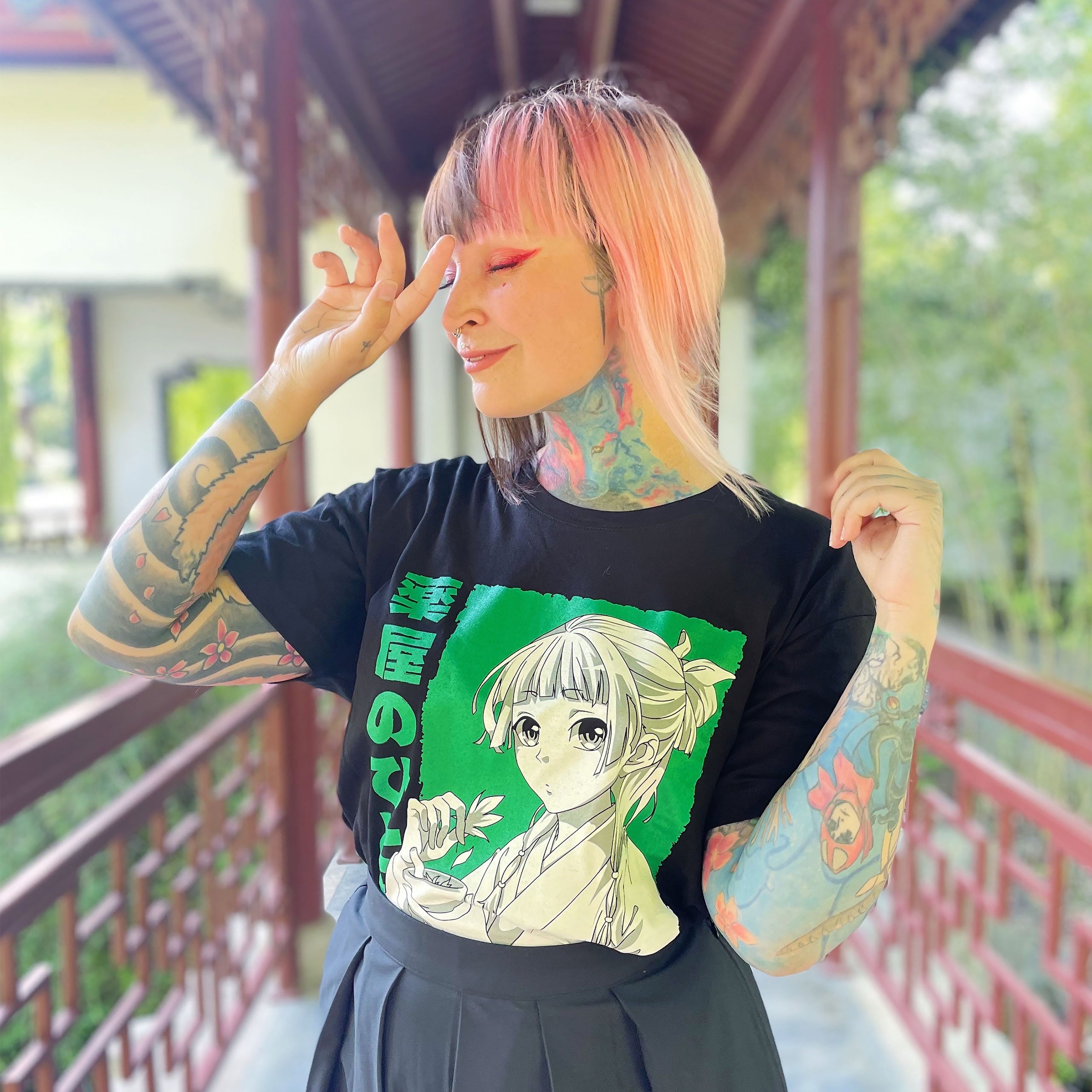 Productafbeelding Maomao T-shirt voor De Apothekers Dagboeken Fans