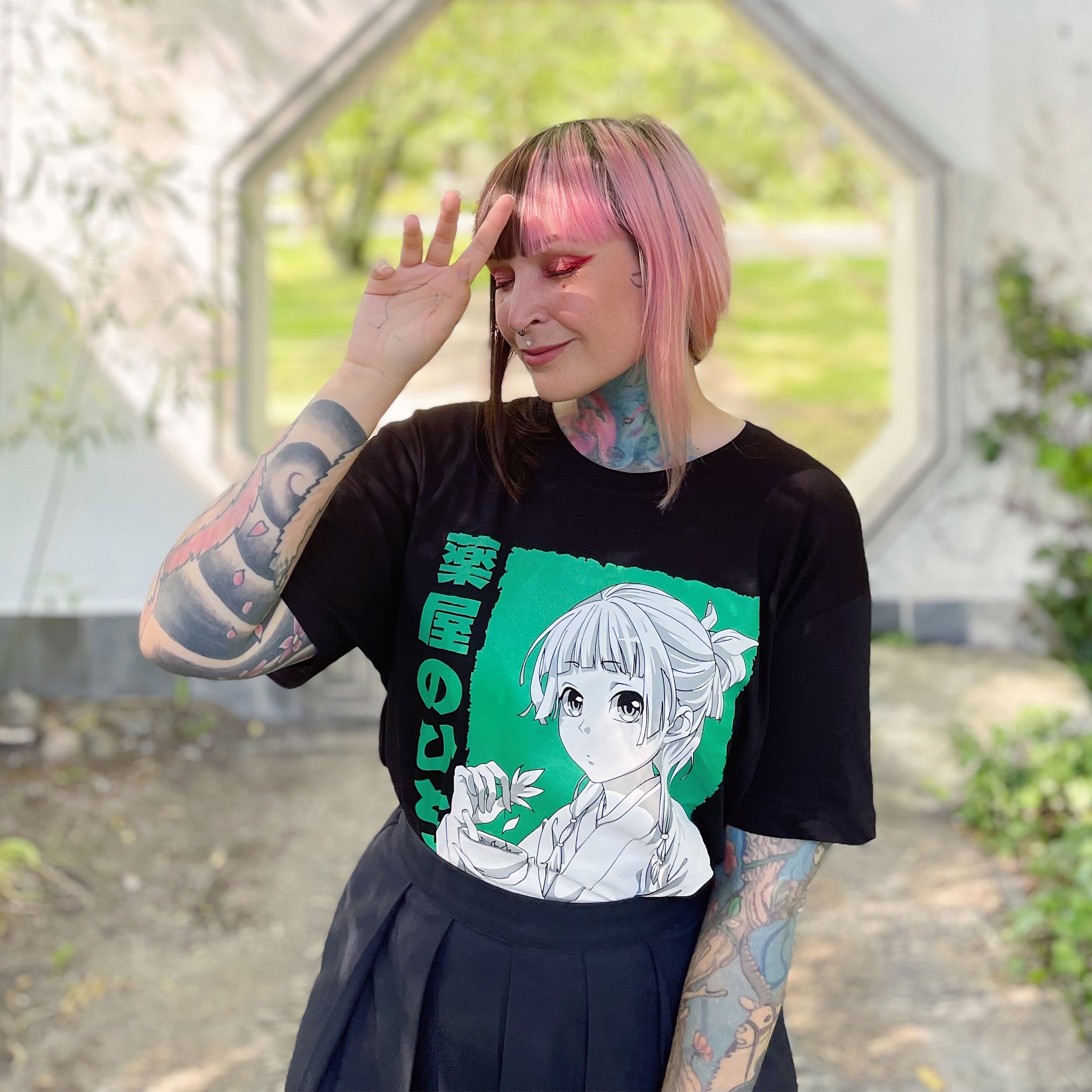 Productafbeelding Maomao T-shirt voor De Apothekers Dagboeken Fans