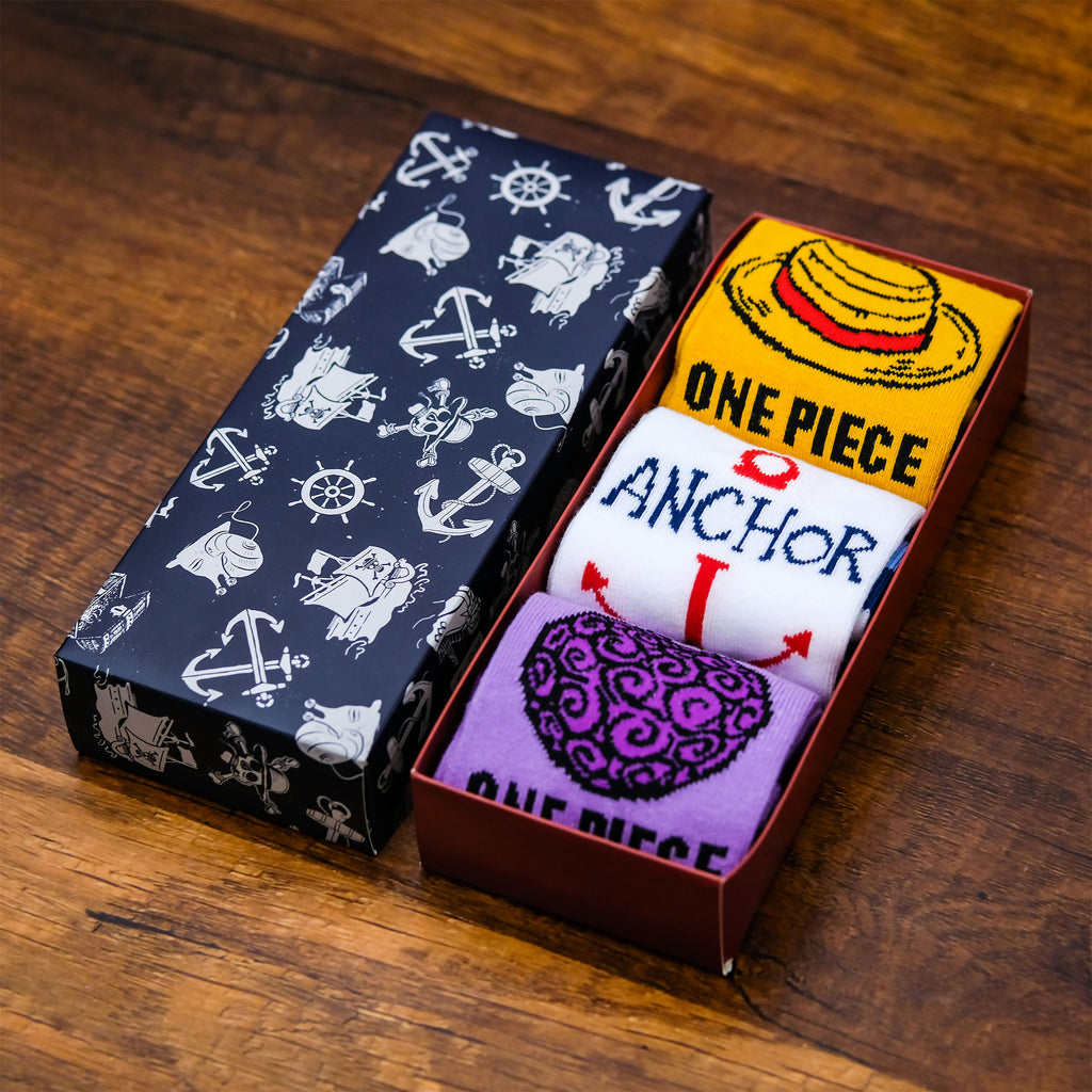 Productafbeelding One Piece Sokken 3-pack in Cadeaubox