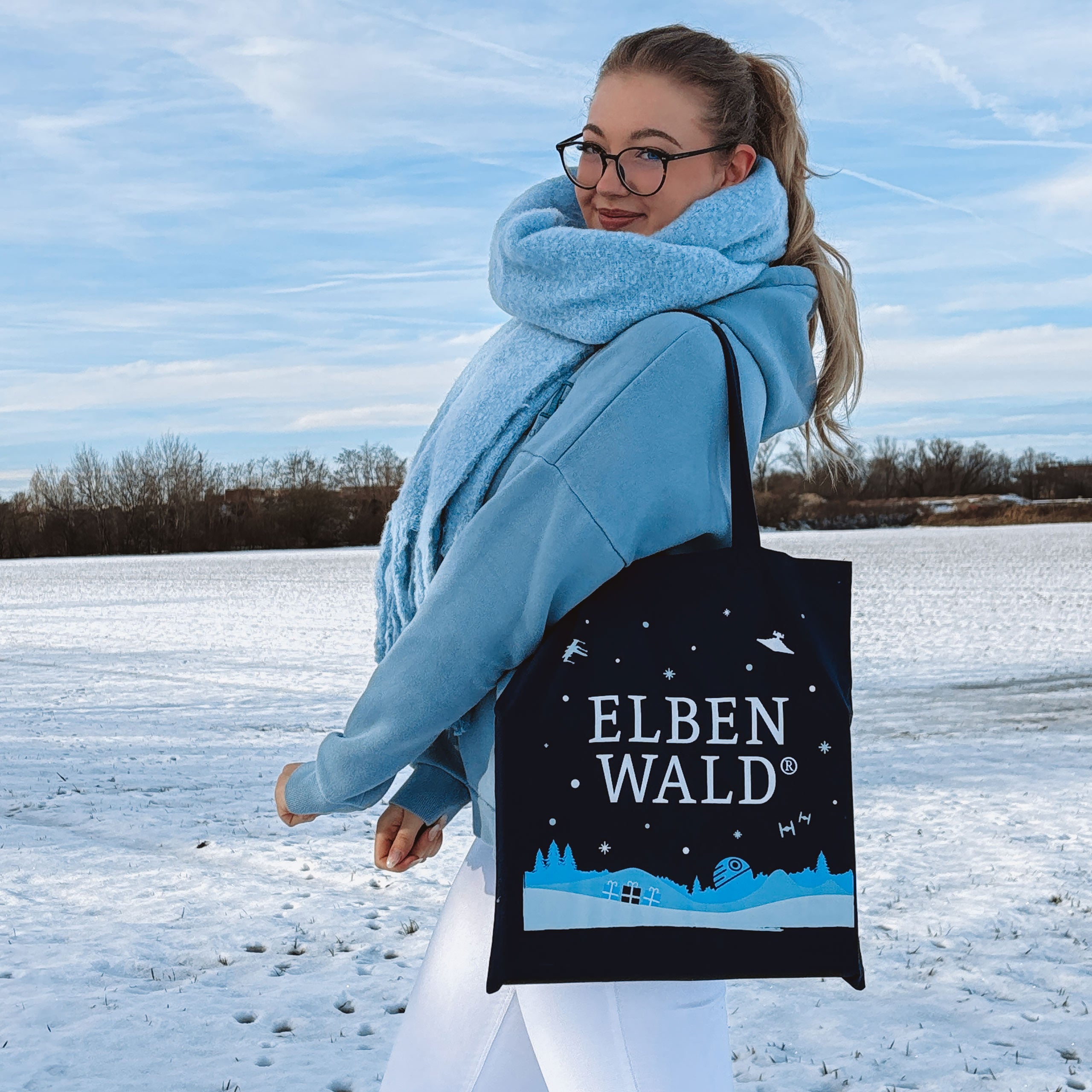 Productafbeelding Elbenwald Kerst Jute Tas
