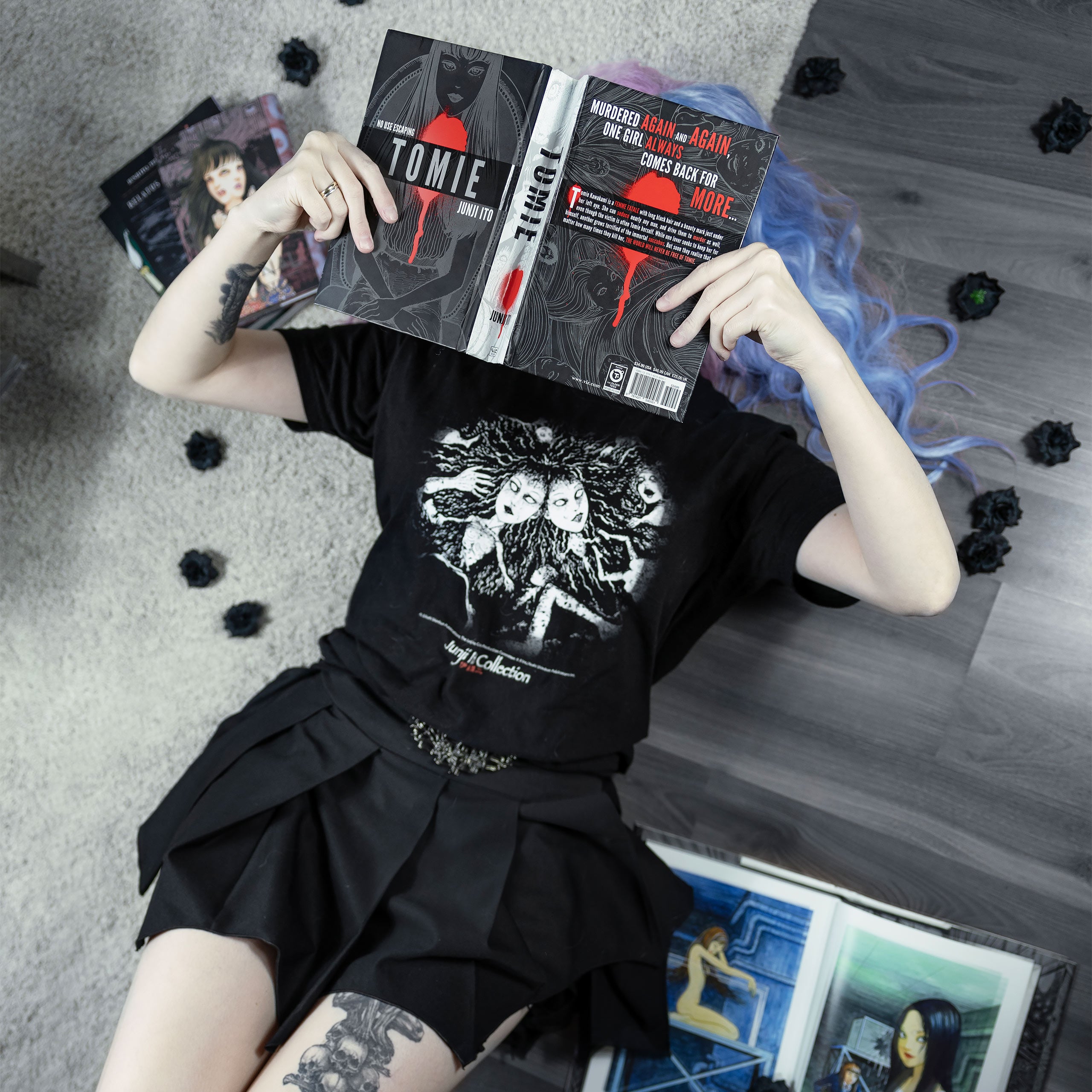 Product image Junji Ito - Crawling T-Shirt black