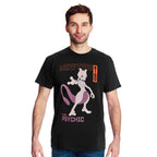 Productafbeelding Pokemon - Mewtwo T-shirt zwart