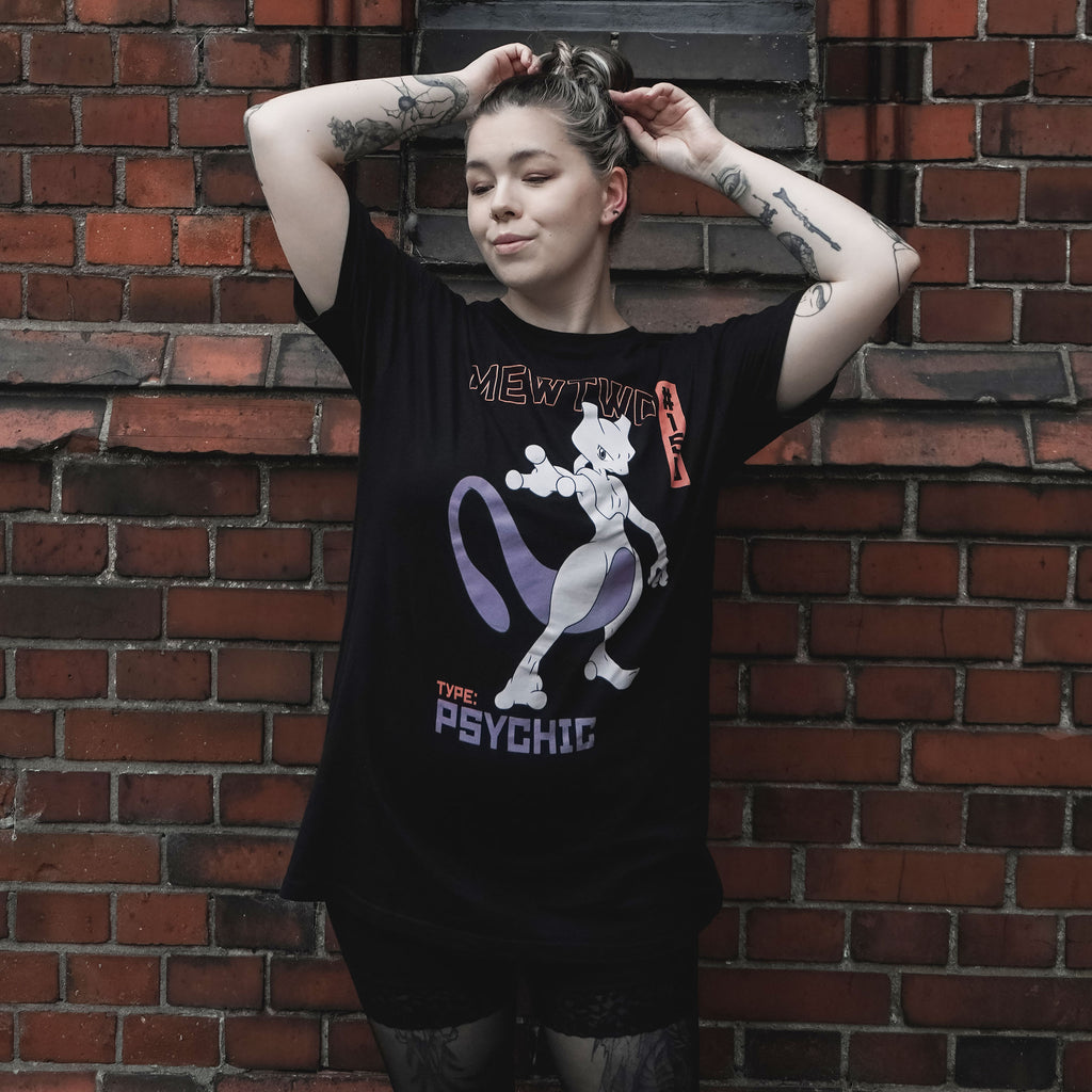Productafbeelding Pokemon - Mewtwo T-shirt zwart
