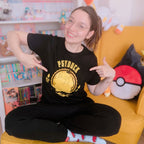 Productafbeelding Pokemon - Psyduck College T-shirt zwart