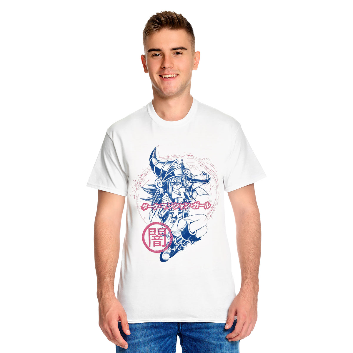 Productafbeelding Yu-Gi-Oh! - Dark Burning T-shirt wit