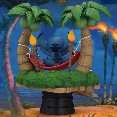 Productafbeelding Stitch in Hangmat D-Stage Diorama - Lilo & Stitch