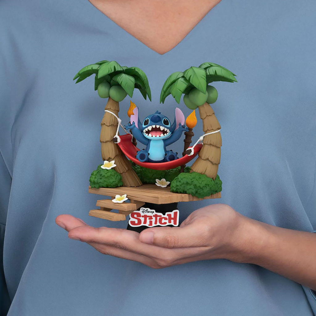 Productafbeelding Stitch in Hangmat D-Stage Diorama - Lilo & Stitch