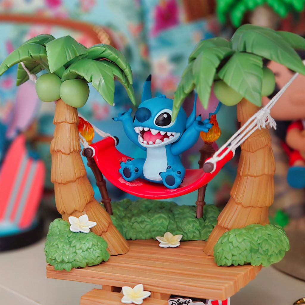 Productafbeelding Stitch in Hangmat D-Stage Diorama - Lilo & Stitch
