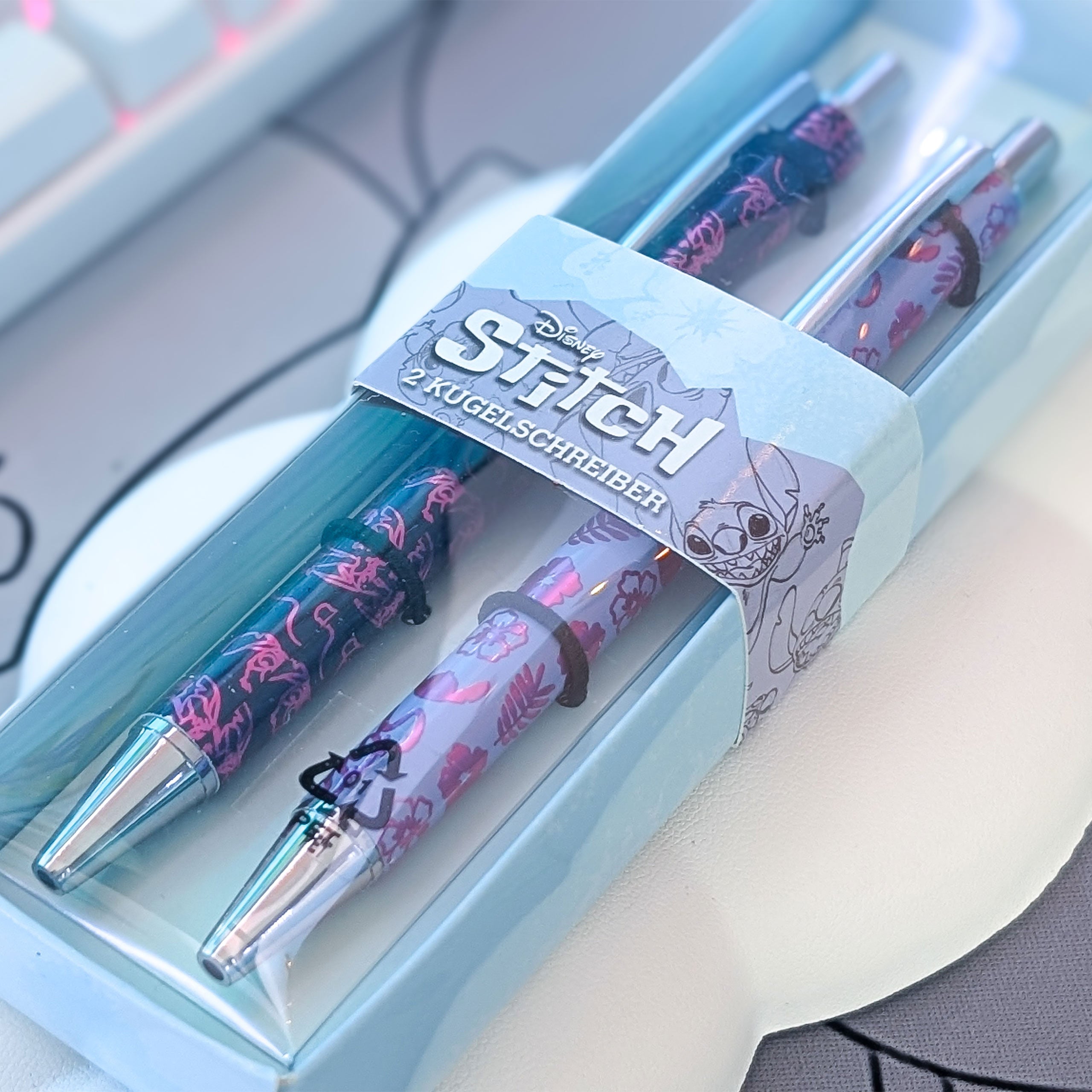Productafbeelding Stitch Balpen 2-pack - Lilo & Stitch