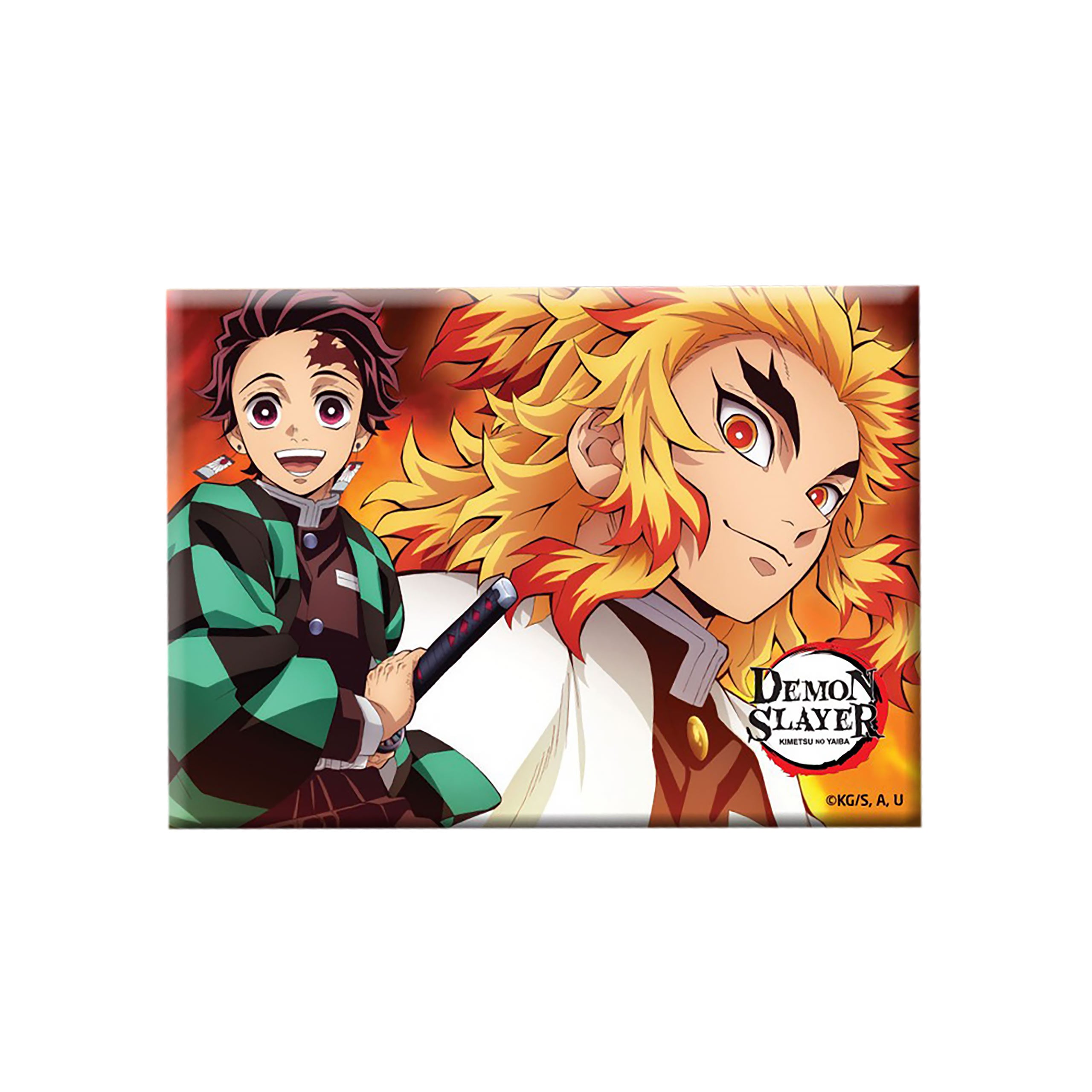 Productafbeelding Demon Slayer - Tanjiro & Kyojuro Magneet