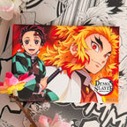 Productafbeelding Demon Slayer - Tanjiro & Kyojuro Magneet