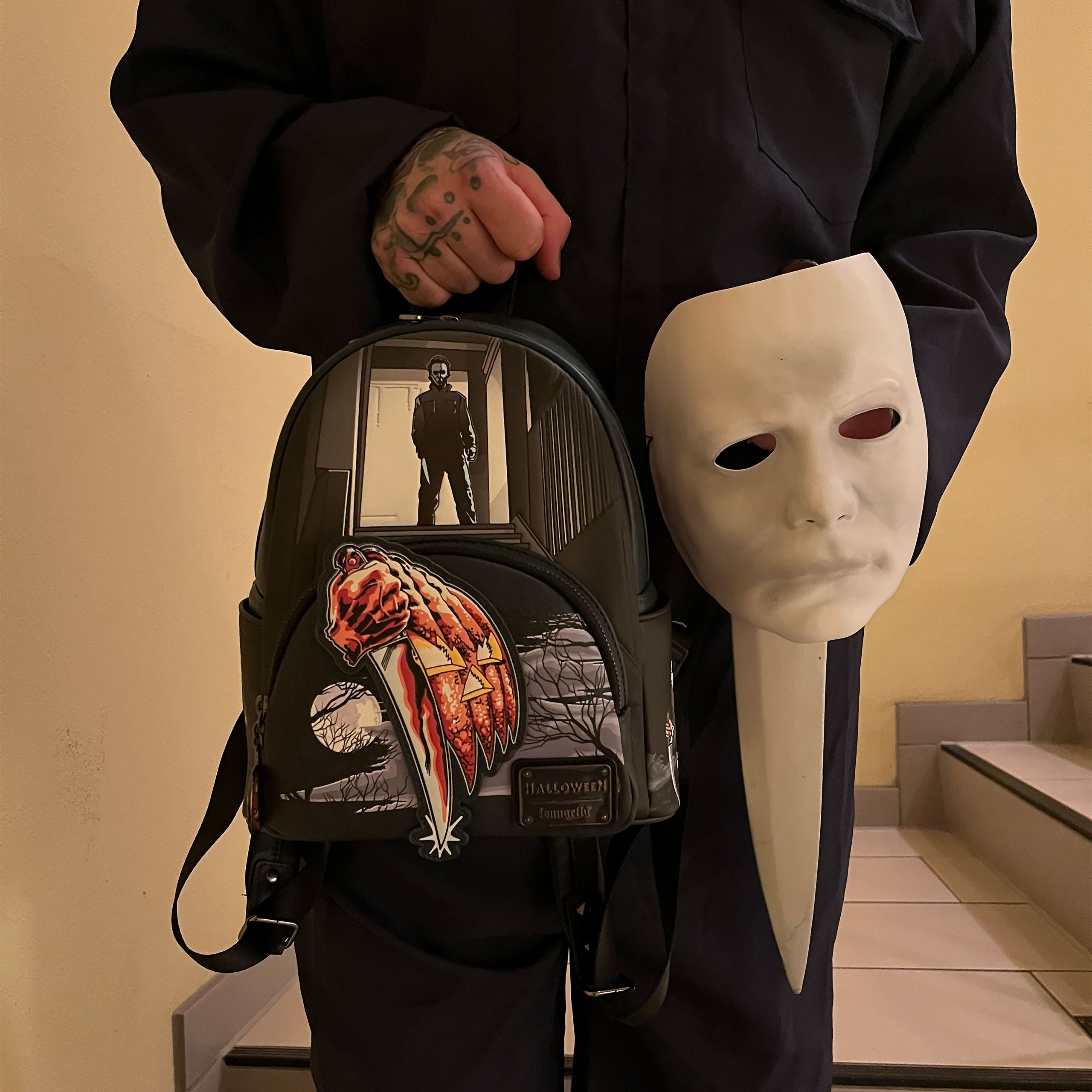 Productafbeelding Halloween - Michael Myers Glow in the Dark Mini Rugzak