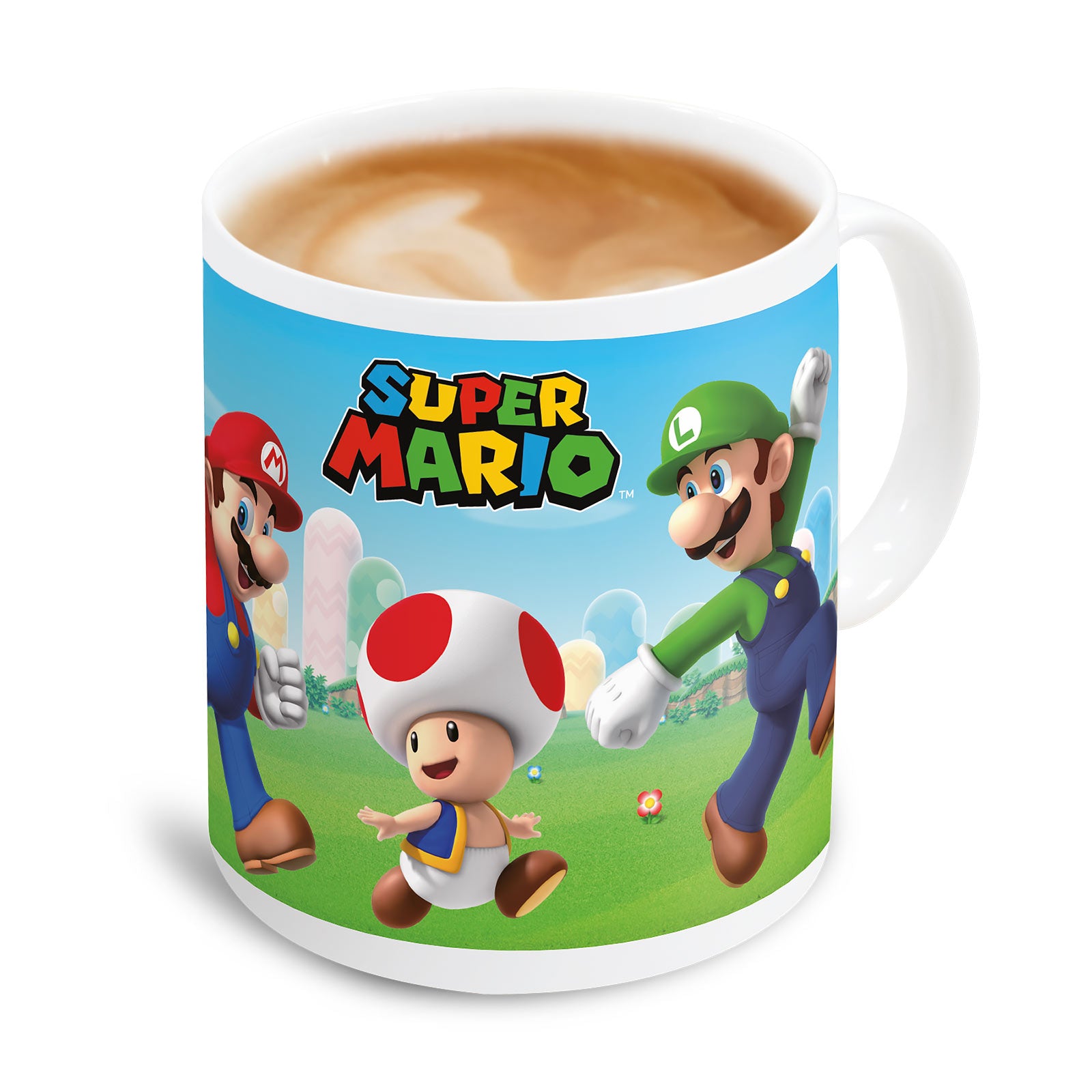 Productafbeelding Super Mario - Team Warmtegevoelige Mok