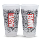 Productafbeelding Marvel - Comics Glazen 2-delige Set