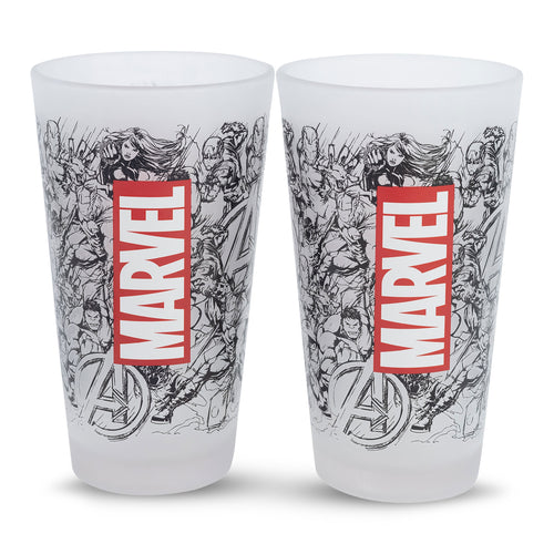 Productafbeelding Marvel - Comics Glazen 2-delige Set