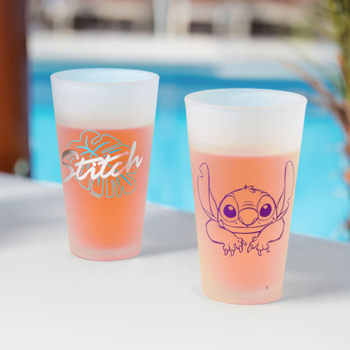 Productafbeelding Stitch Glazen 2-delig Set - Lilo & Stitch
