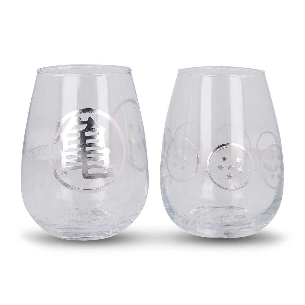 Productafbeelding Dragon Ball - Dragon Balls & Kame-symbool glazen set van 2