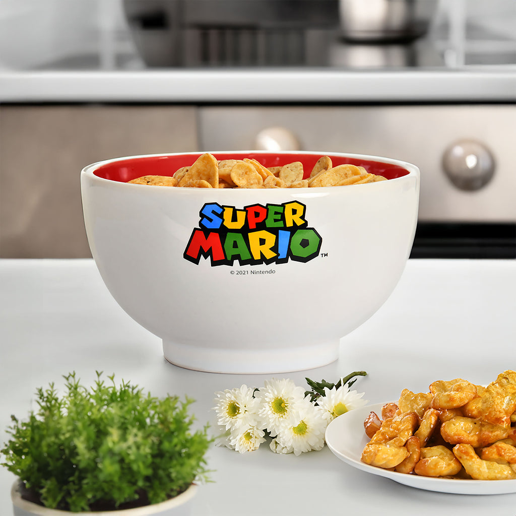 Productafbeelding Super Mario - Logo Ontbijtkom
