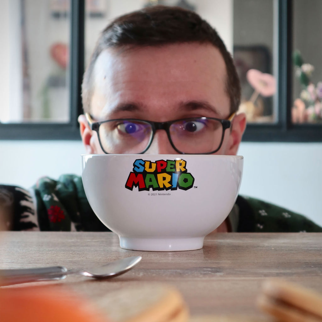 Productafbeelding Super Mario - Logo Ontbijtkom