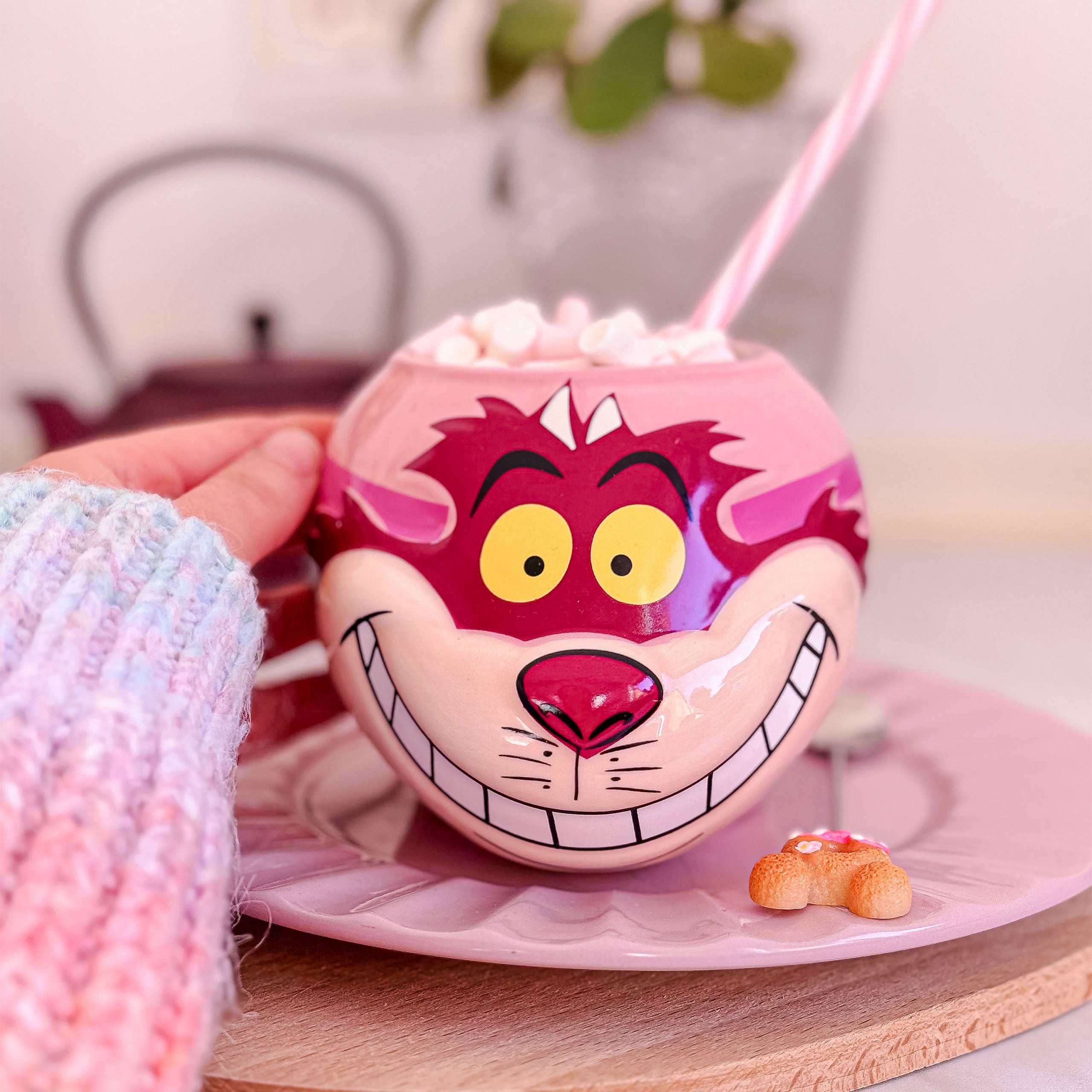 Productafbeelding Alice in Wonderland - Cheshire Cat 3D Mok